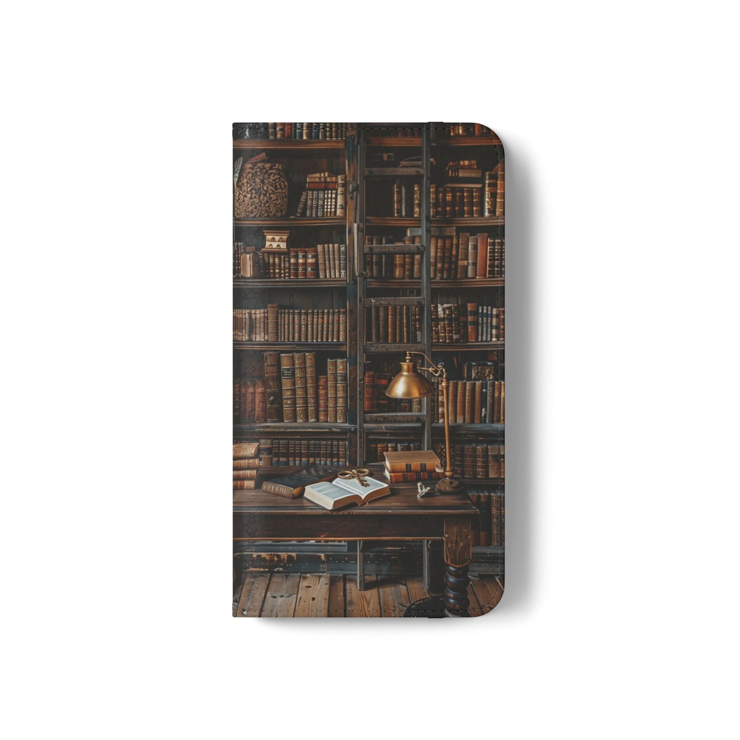 Old World Study - Wallet Flip Case