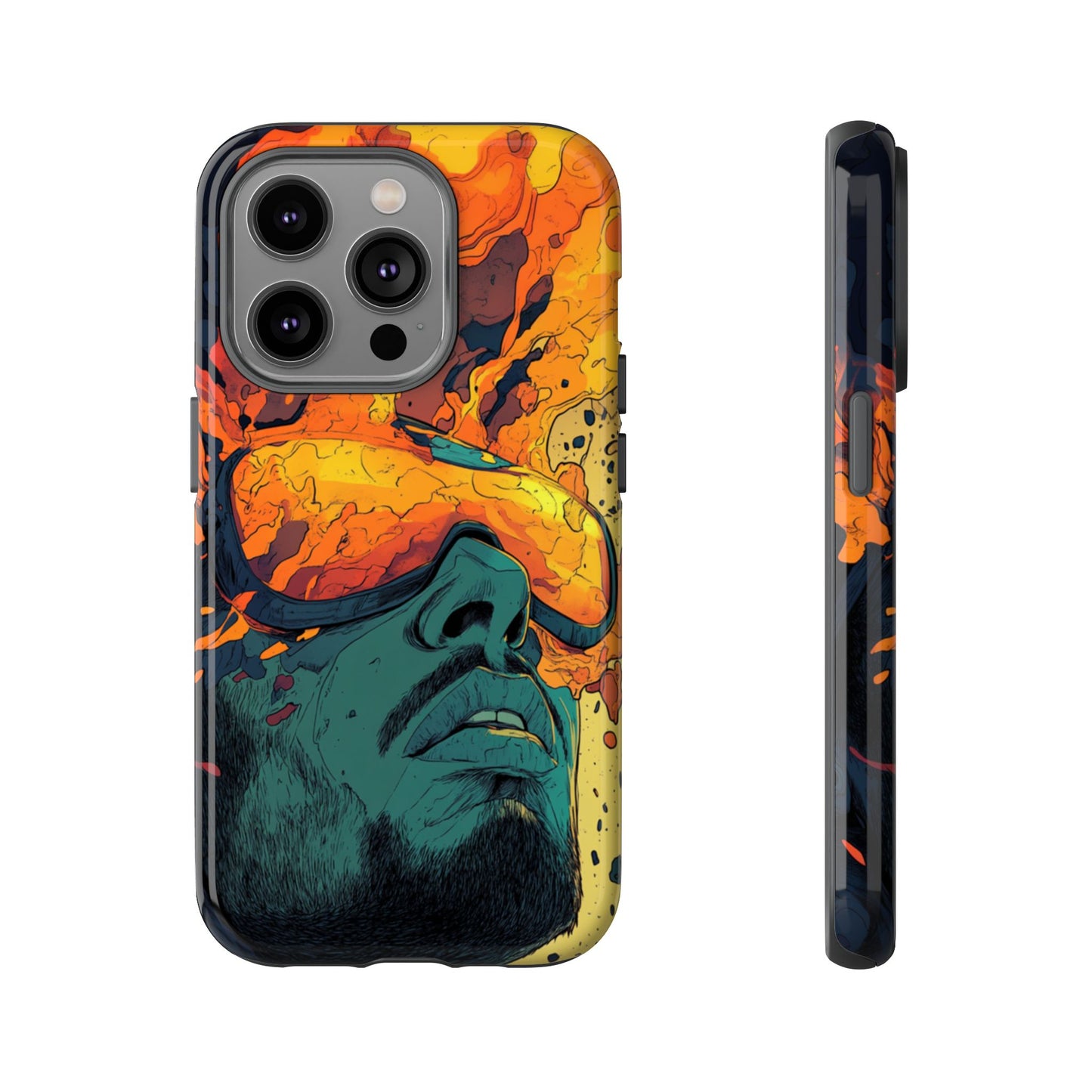 Flame Vision Phone Case - iPhone, Google Pixel, Samsung Galaxy