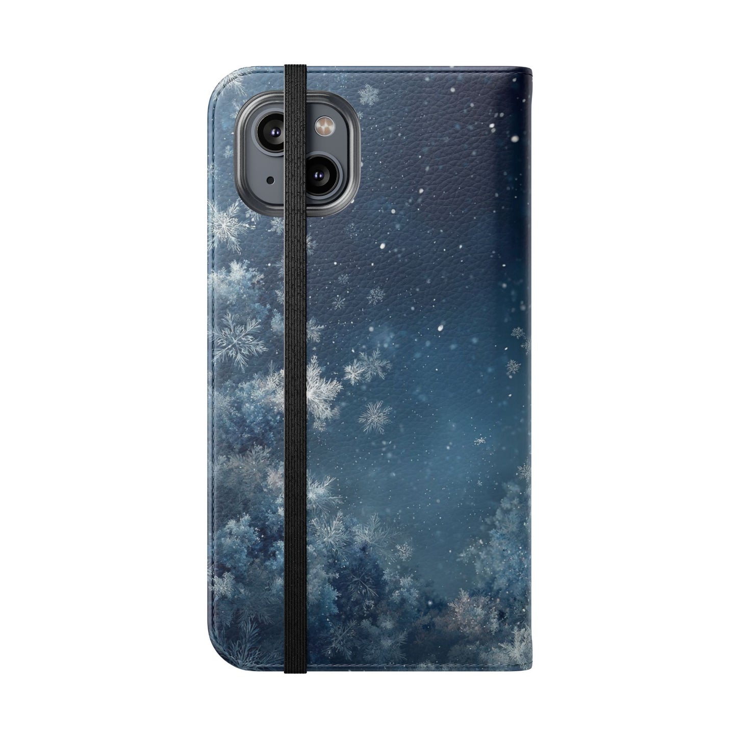 Winter Snowflakes - Wallet Flip Case