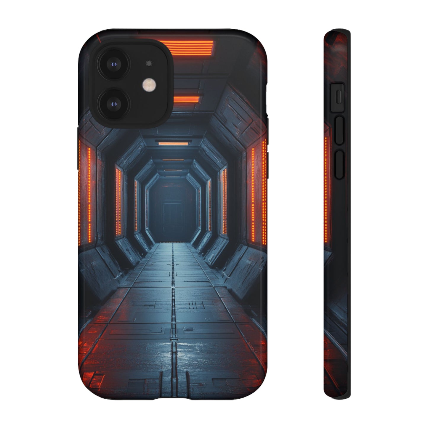 Red Alert Corridor – Tough iPhone Case