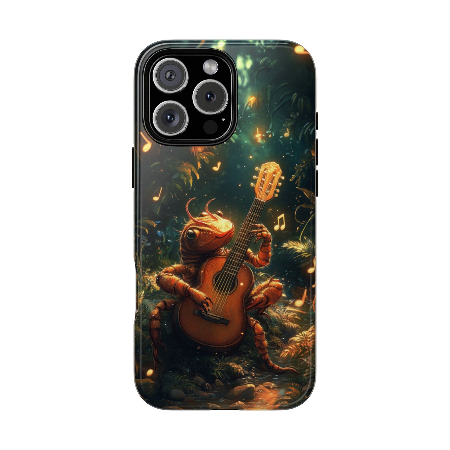 Serenade Forest Guitarist - Tough iPhone Case