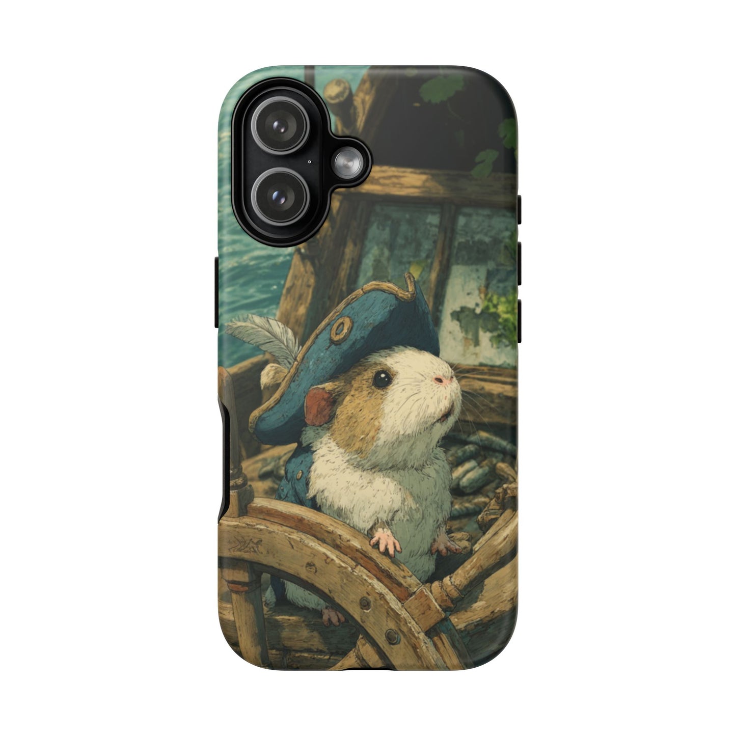 Pirate Captain Guinea Pig - Tough iPhone Case
