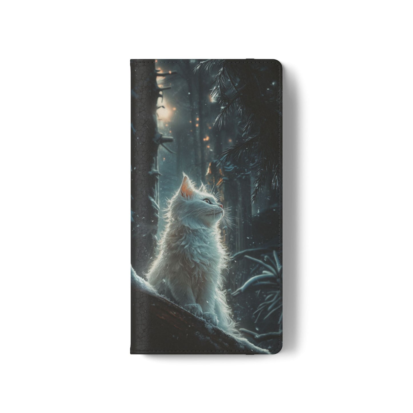 Winter Spirit Cat - Wallet Flip Case