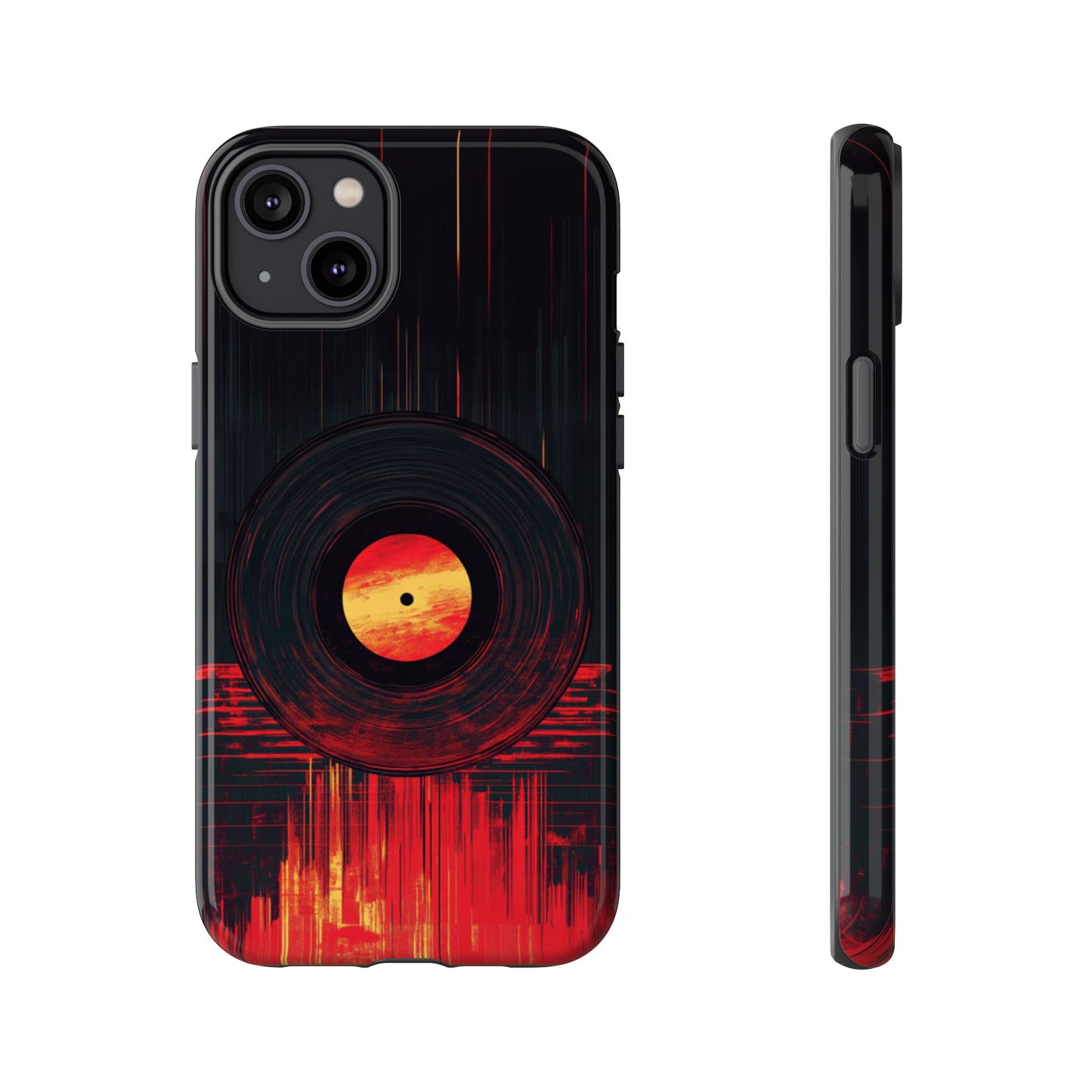 Retro Vinyl Record Phone Case - iPhone, Google Pixel, Samsung Galaxy