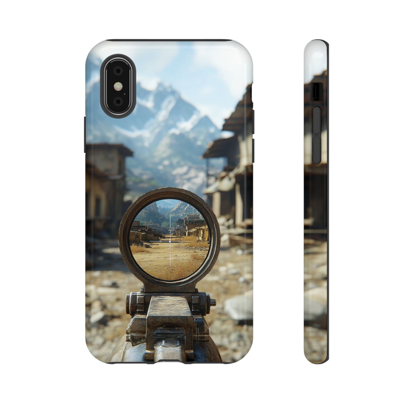 Desert Sniper Focus - Tough iPhone Case