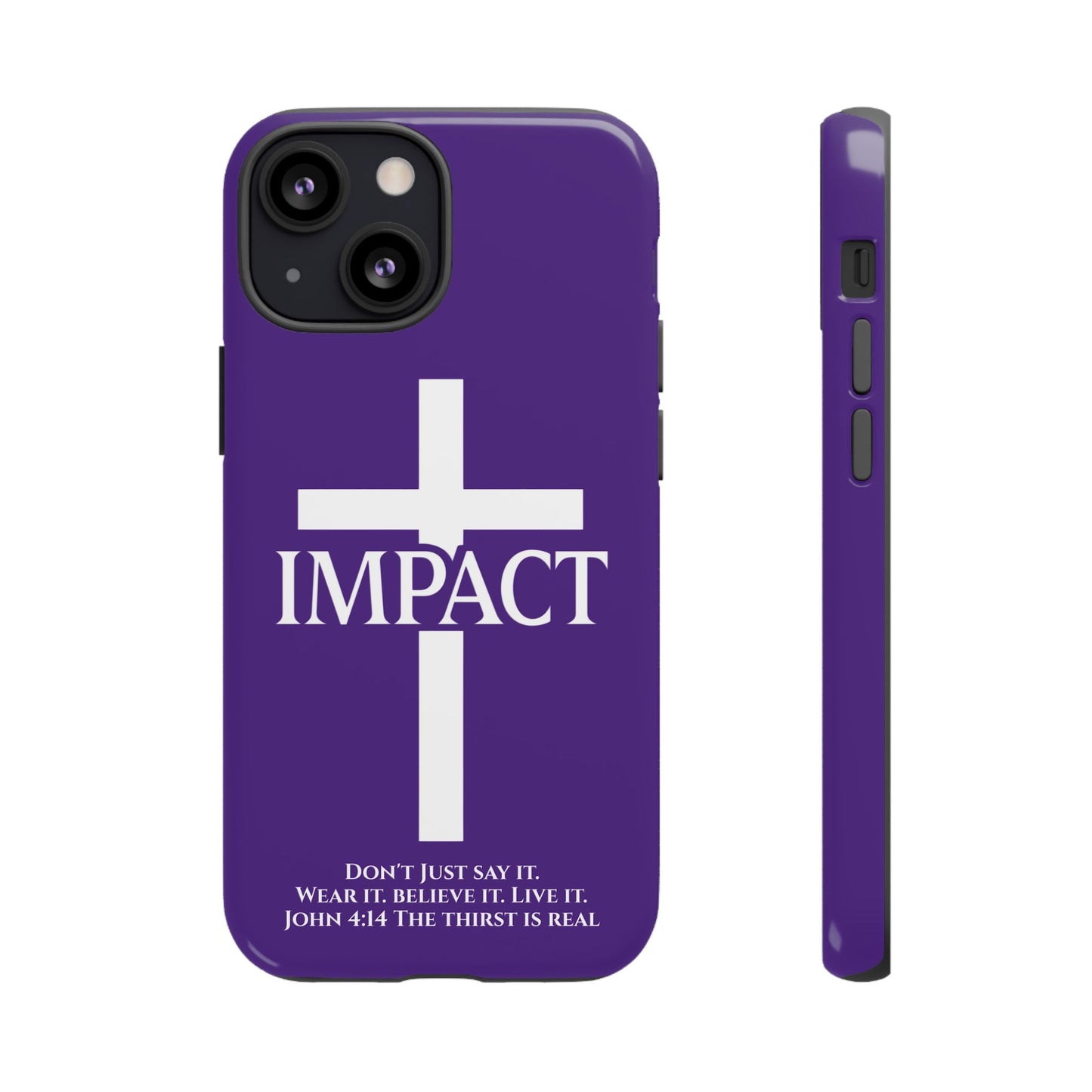 Impact Purple - Tough iPhone Case