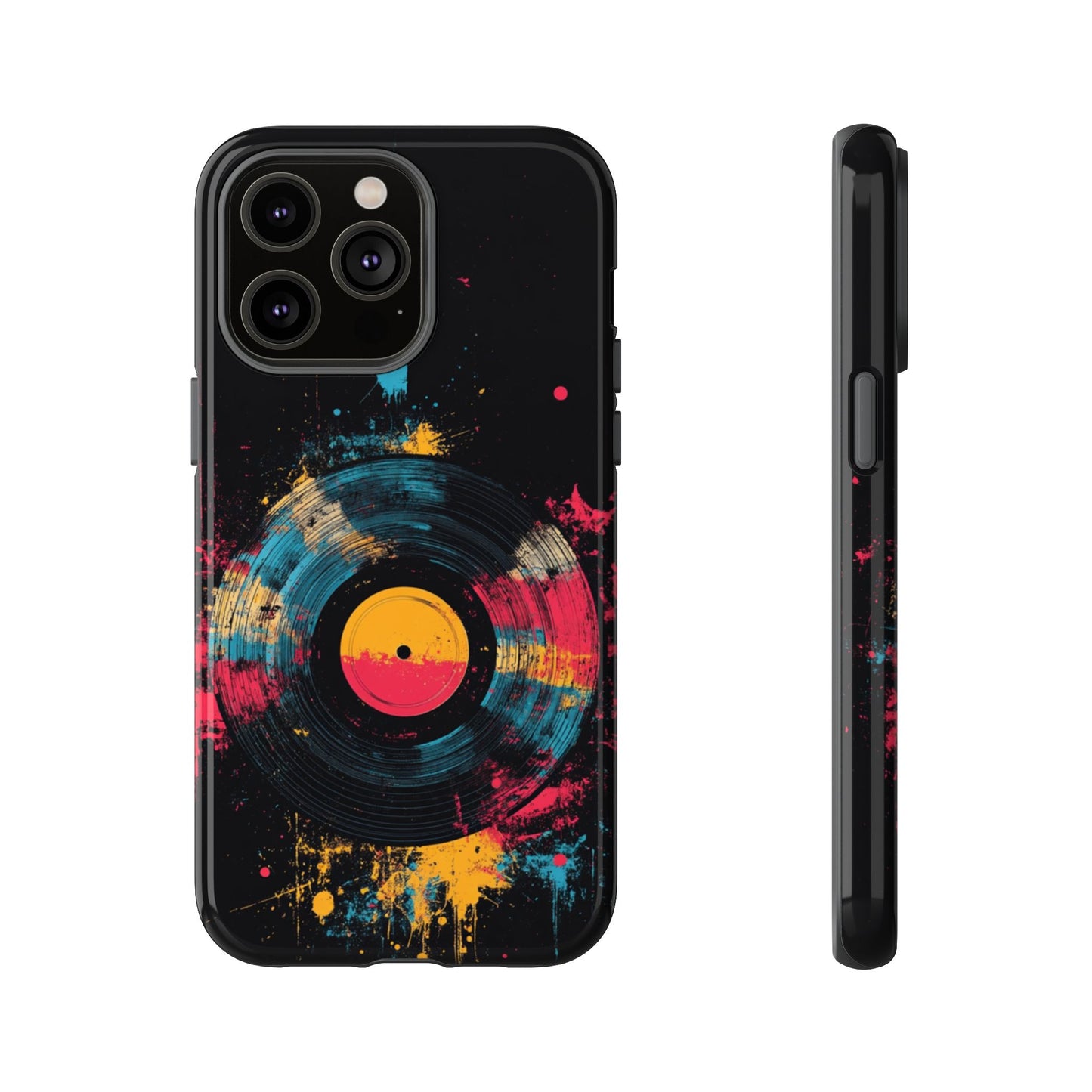 Vibrant Vinyl Record Phone Case - iPhone, Google Pixel, Samsung Galaxy