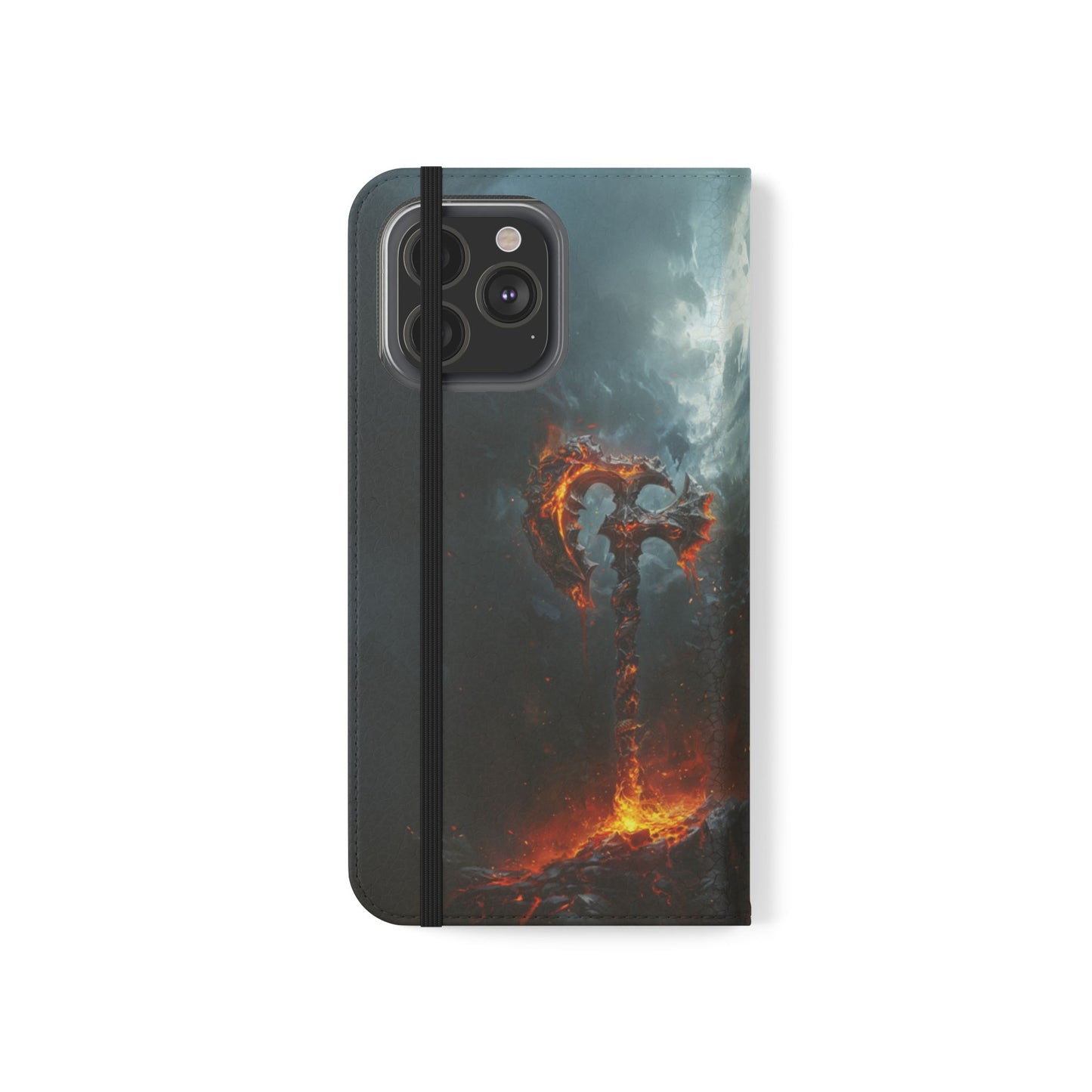 Molten War Axe - Wallet Flip Case