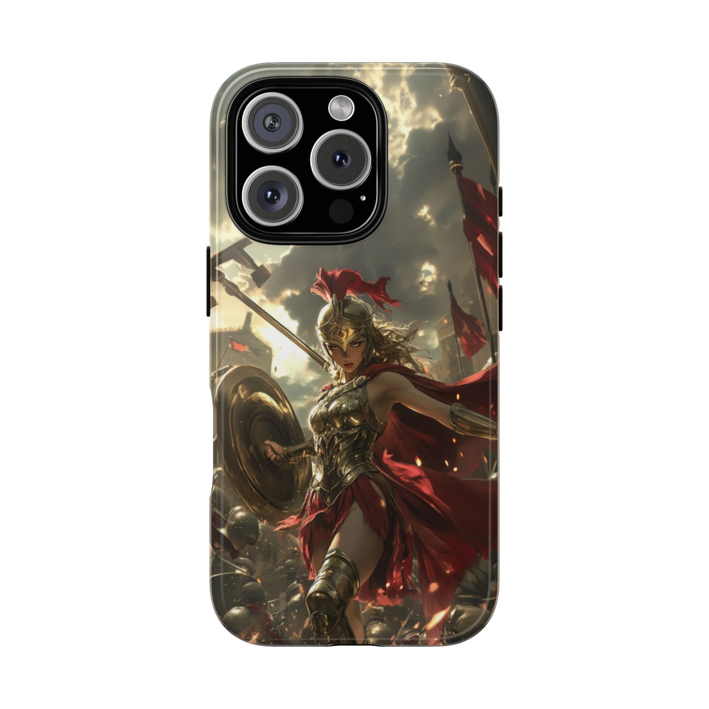 Athena Crimson Vanguard – Tough iPhone Case