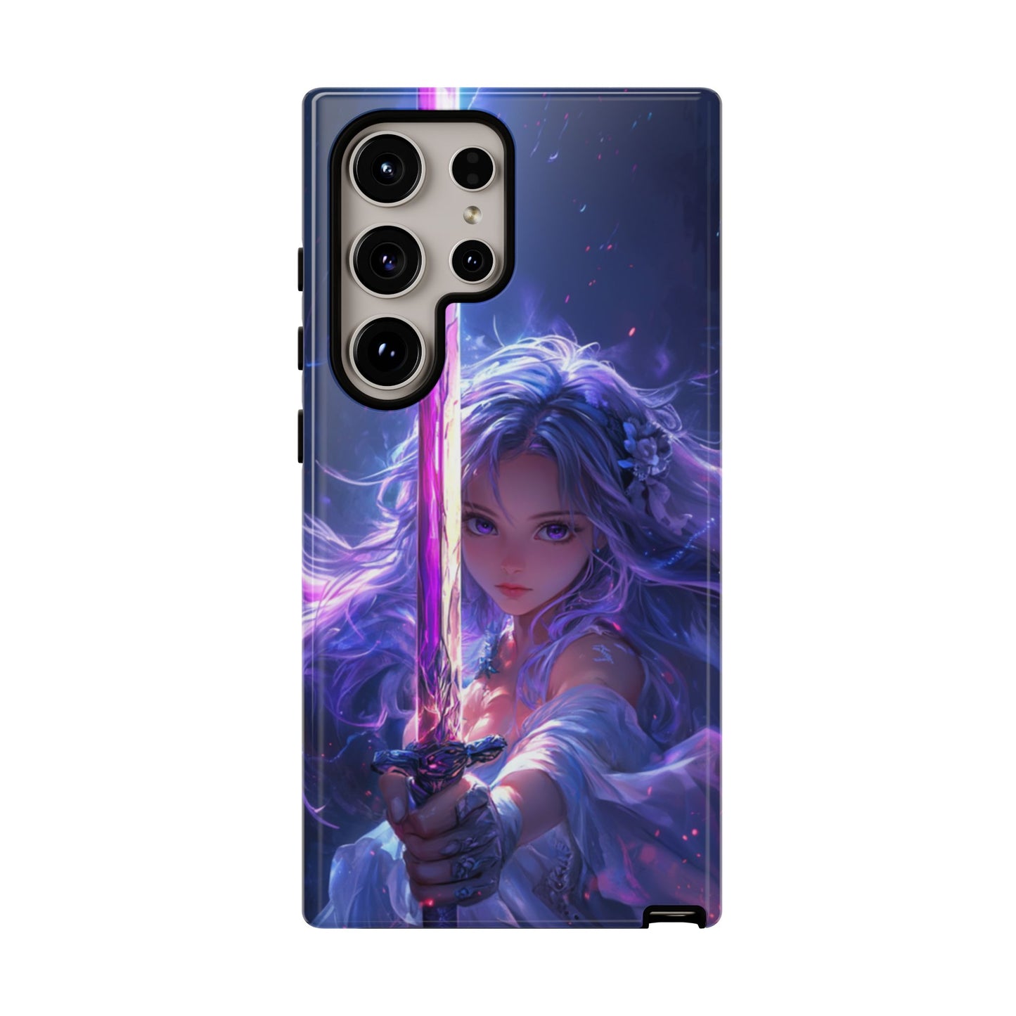 Violet Blade Warrior – Tough Samsung Galaxy Case