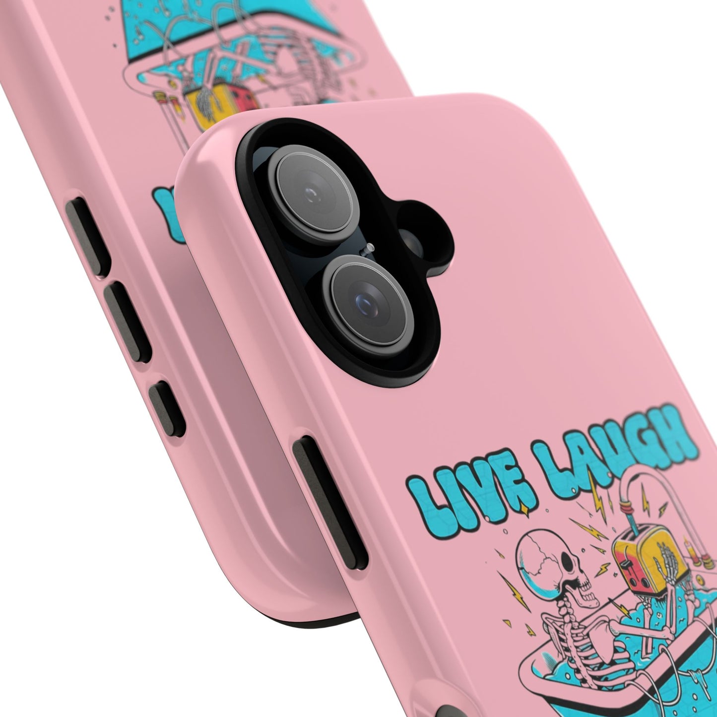 Live Laugh Toaster Bath - Tough iPhone Case