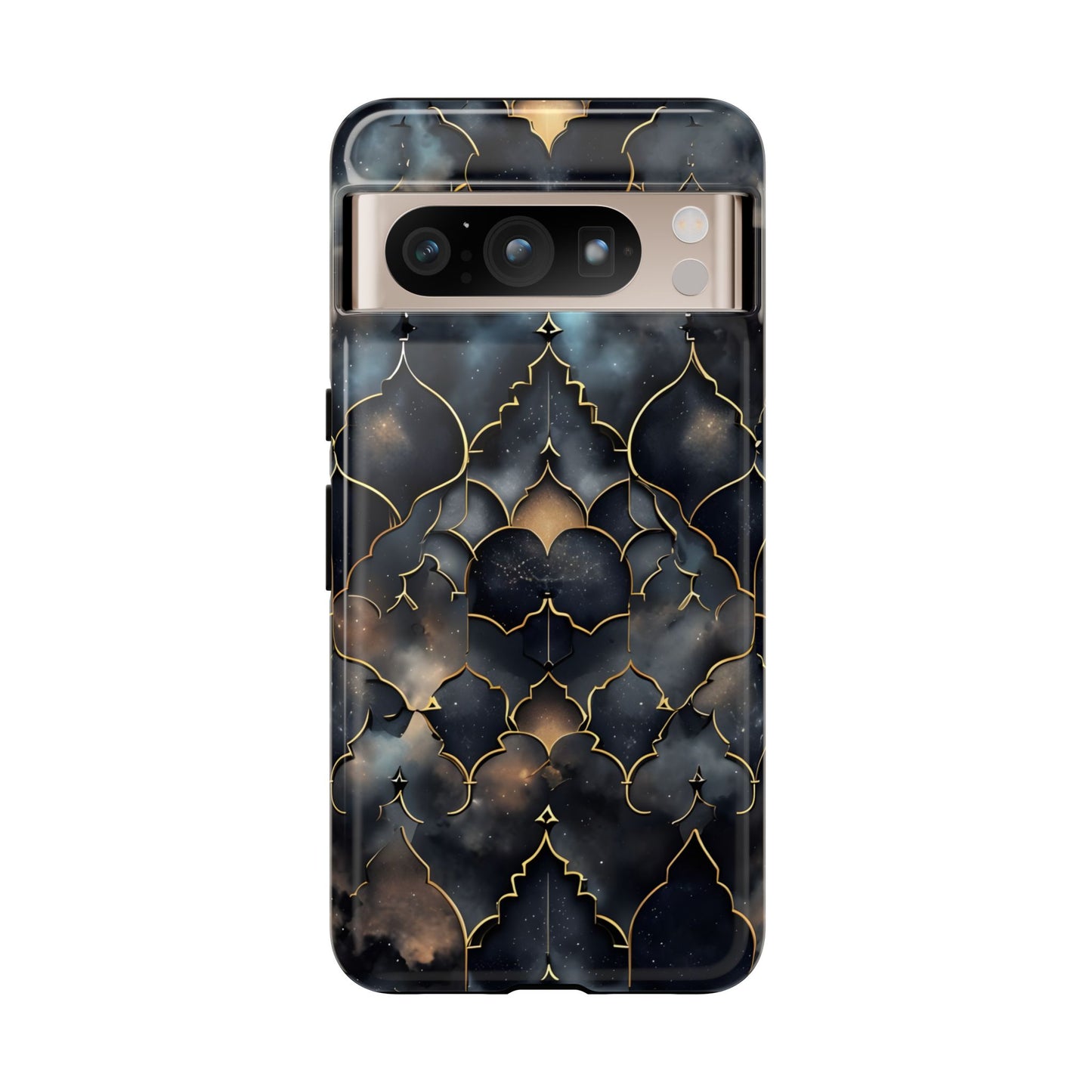 Celestial Mosaic: Cosmic Elegance Phone Case - iPhone, Google Pixel, Samsung Galaxy