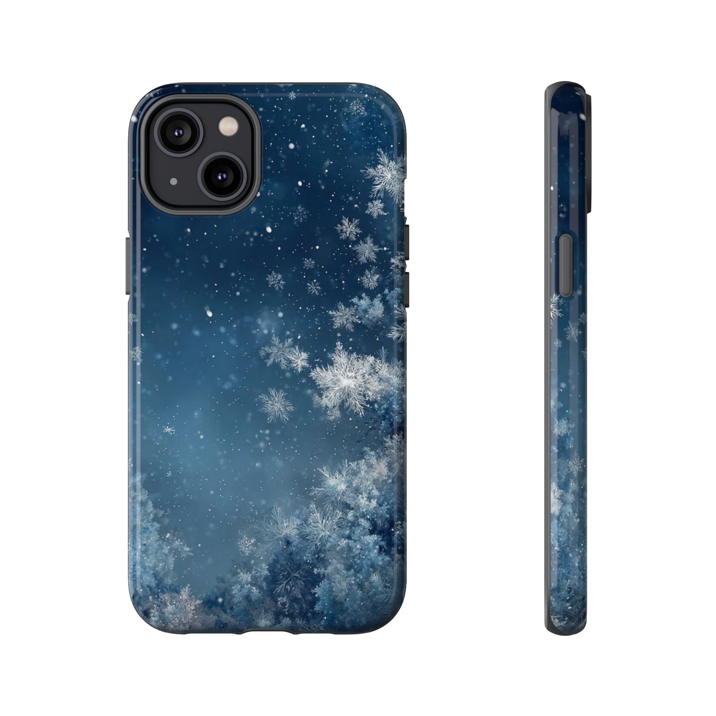 Winter Snowflakes - Tough iPhone Case