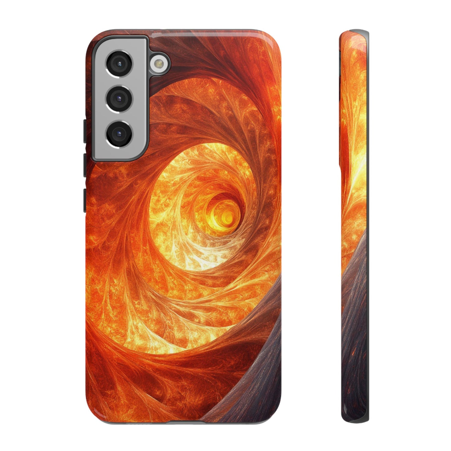 Fire Spiral - Tough Samsung Galaxy Case