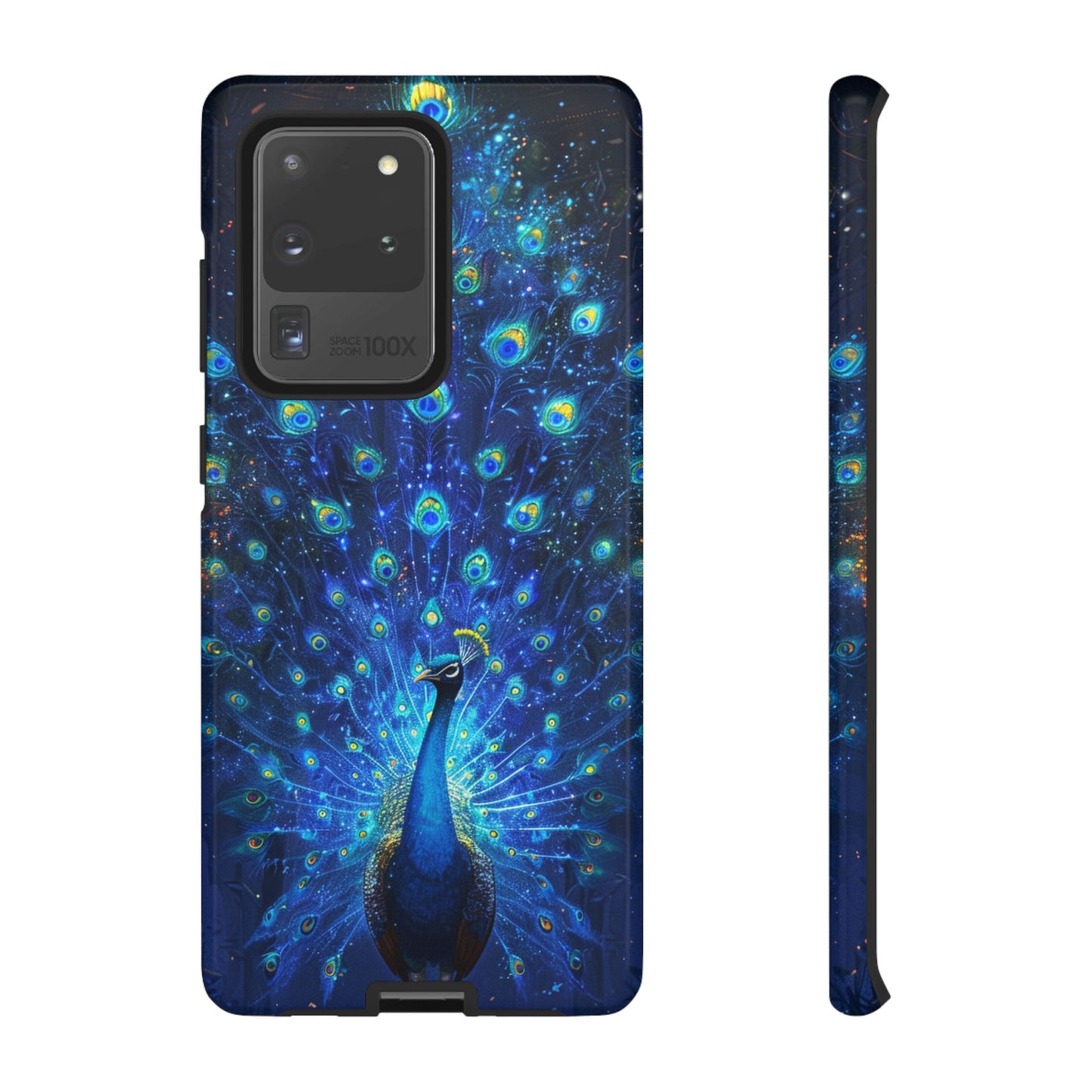 Starlit Peacock Majesty – Tough Samsung Galaxy Case