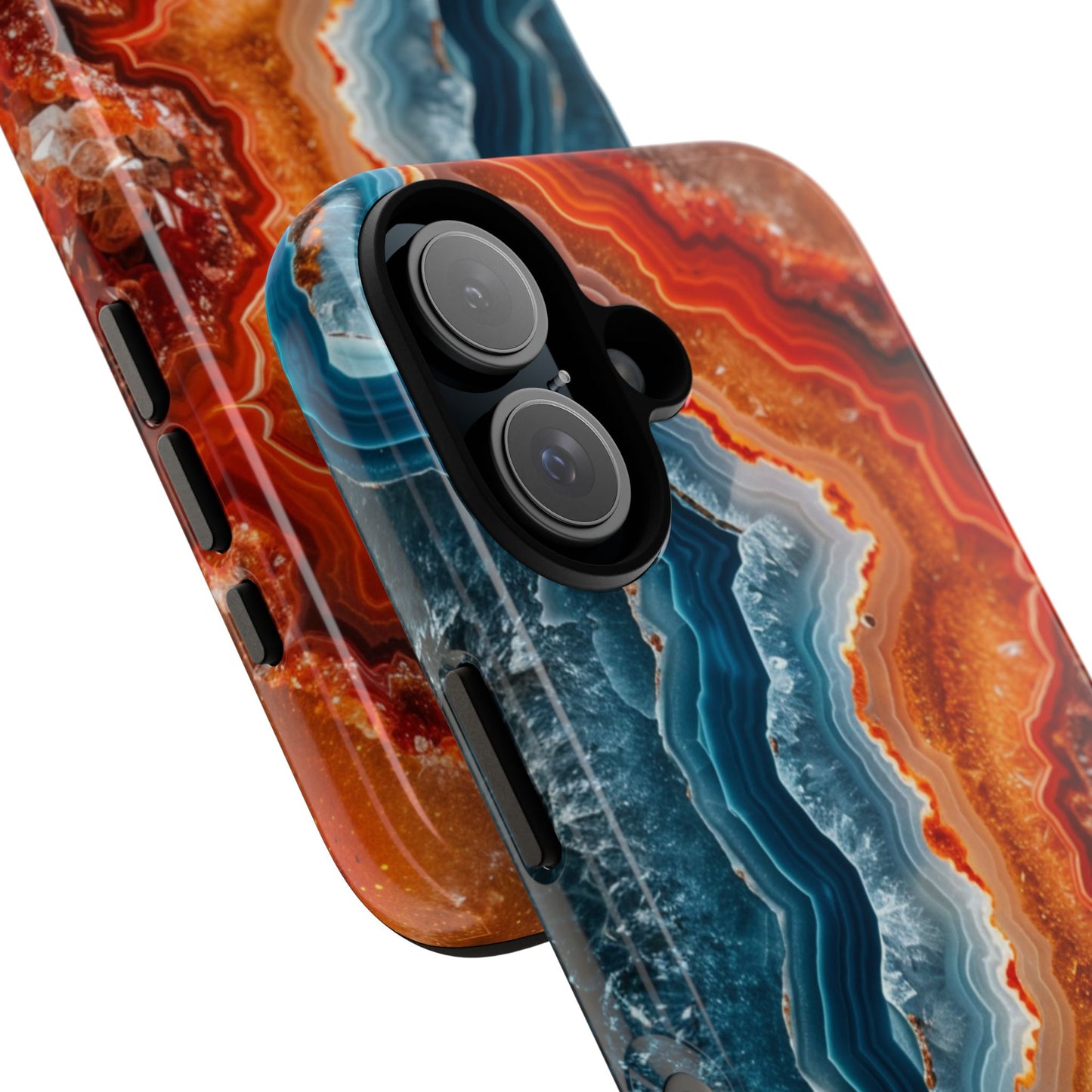 Molten Agate Veins – Tough iPhone Case