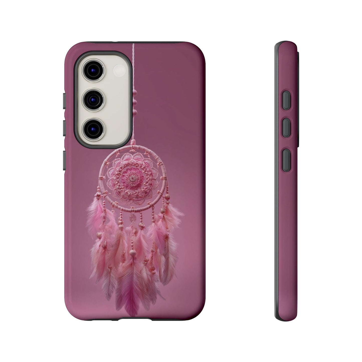 Pink Lace Dreamcatcher - Tough Samsung Galaxy Case