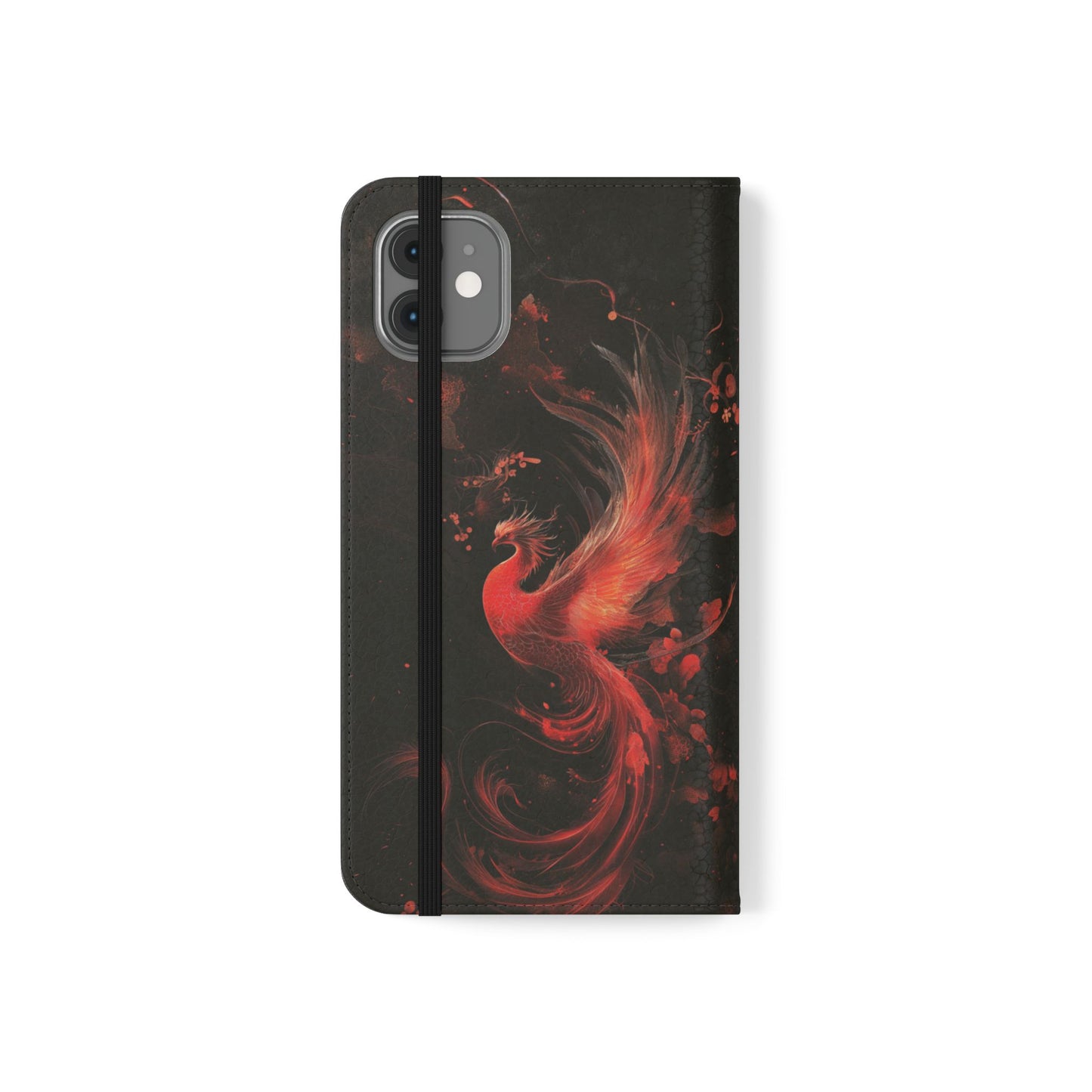 Crimson Phoenix - Wallet Flip Case