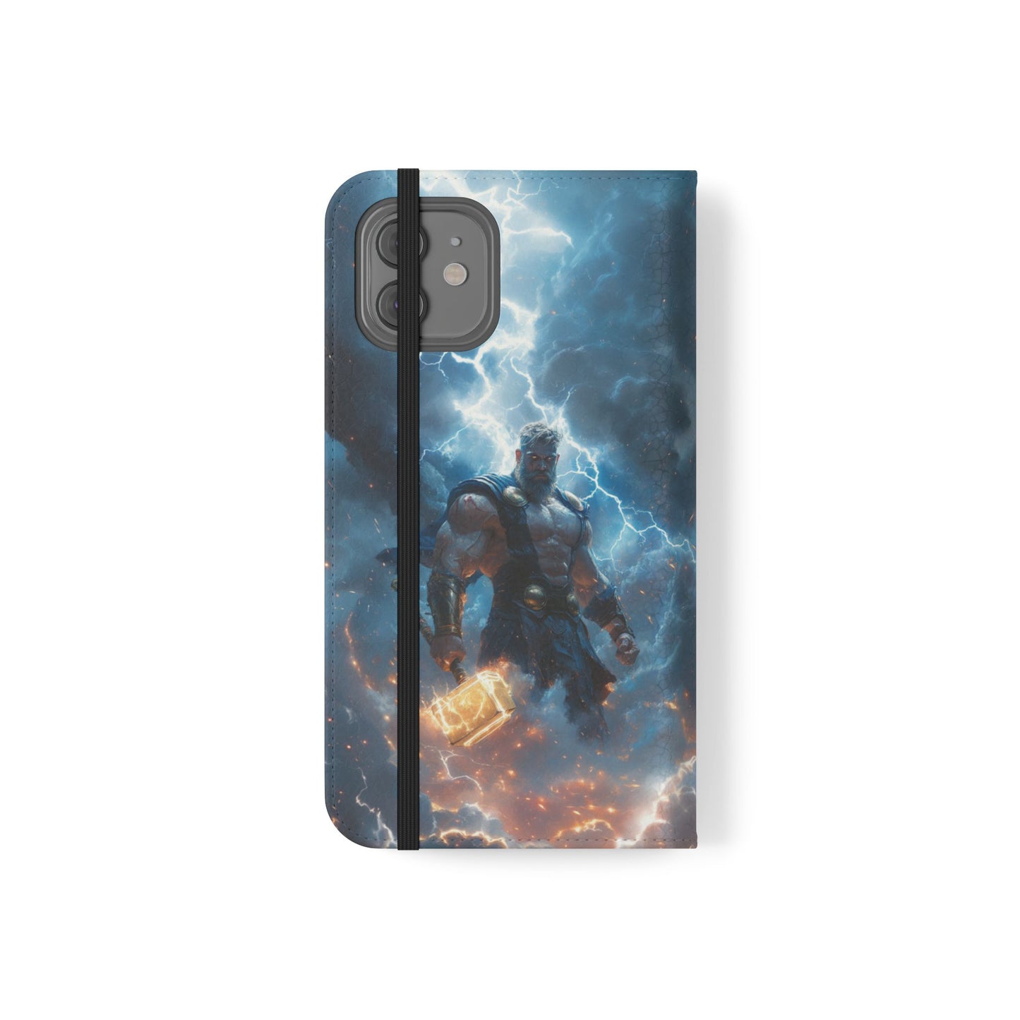 Thor Stormhammer Wrath - Wallet Flip Case