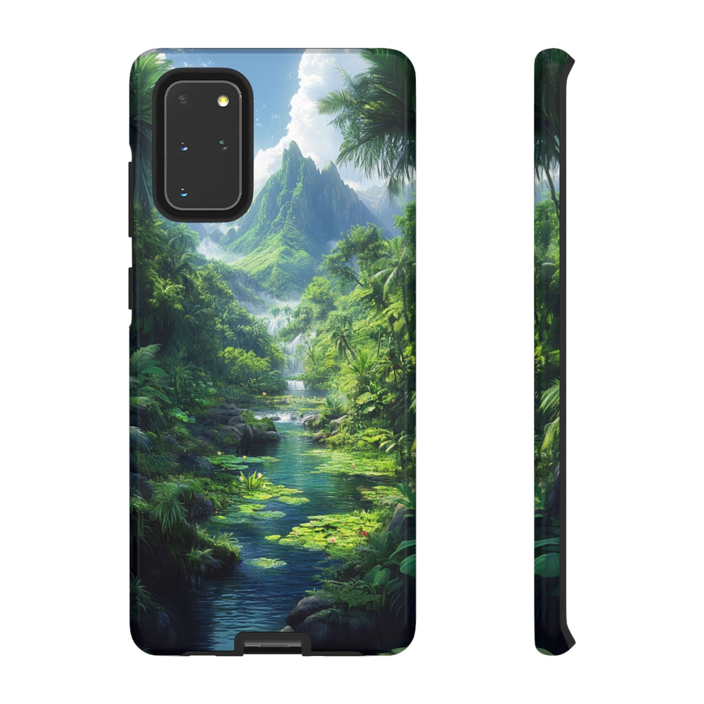 Verdant Jungle Cascade – Tough Samsung Galaxy Case