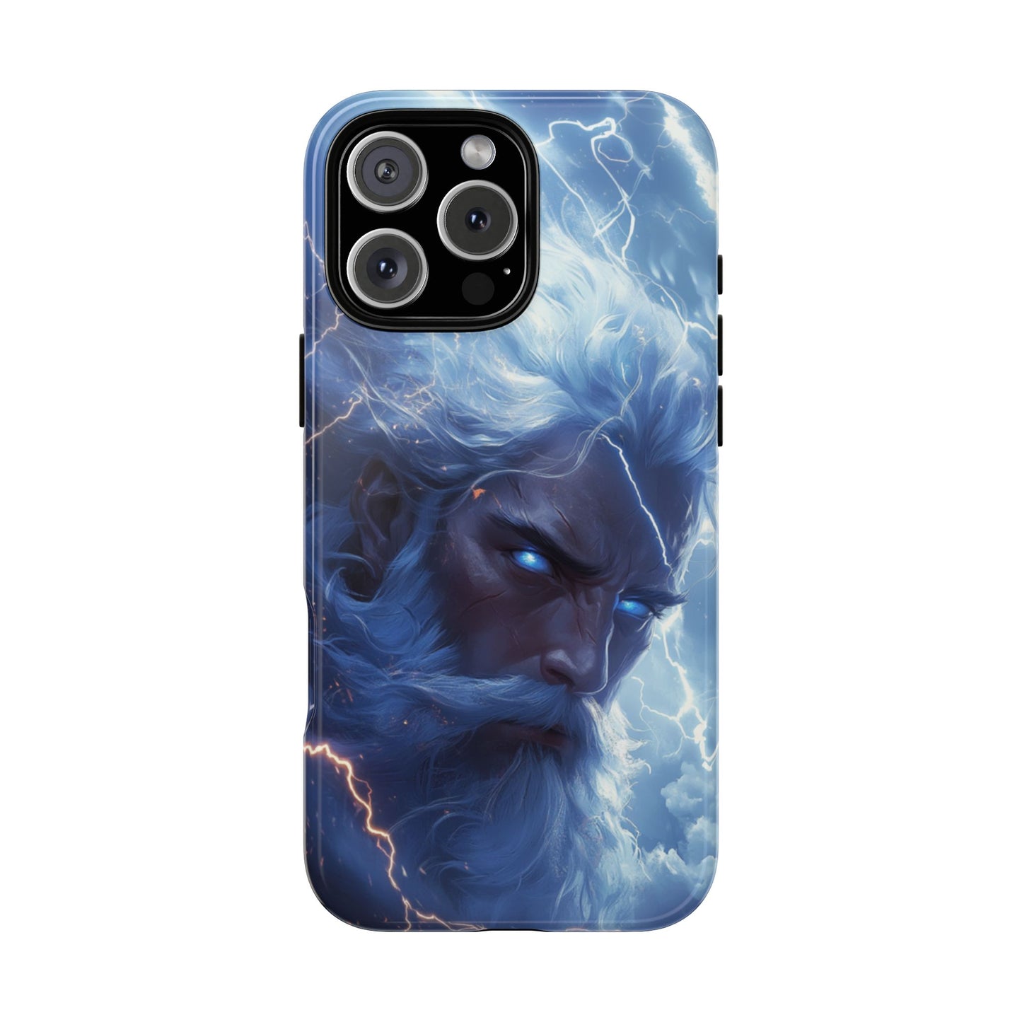 Zeus Lightning Fury Phone Case - iPhone, Google Pixel, Samsung Galaxy