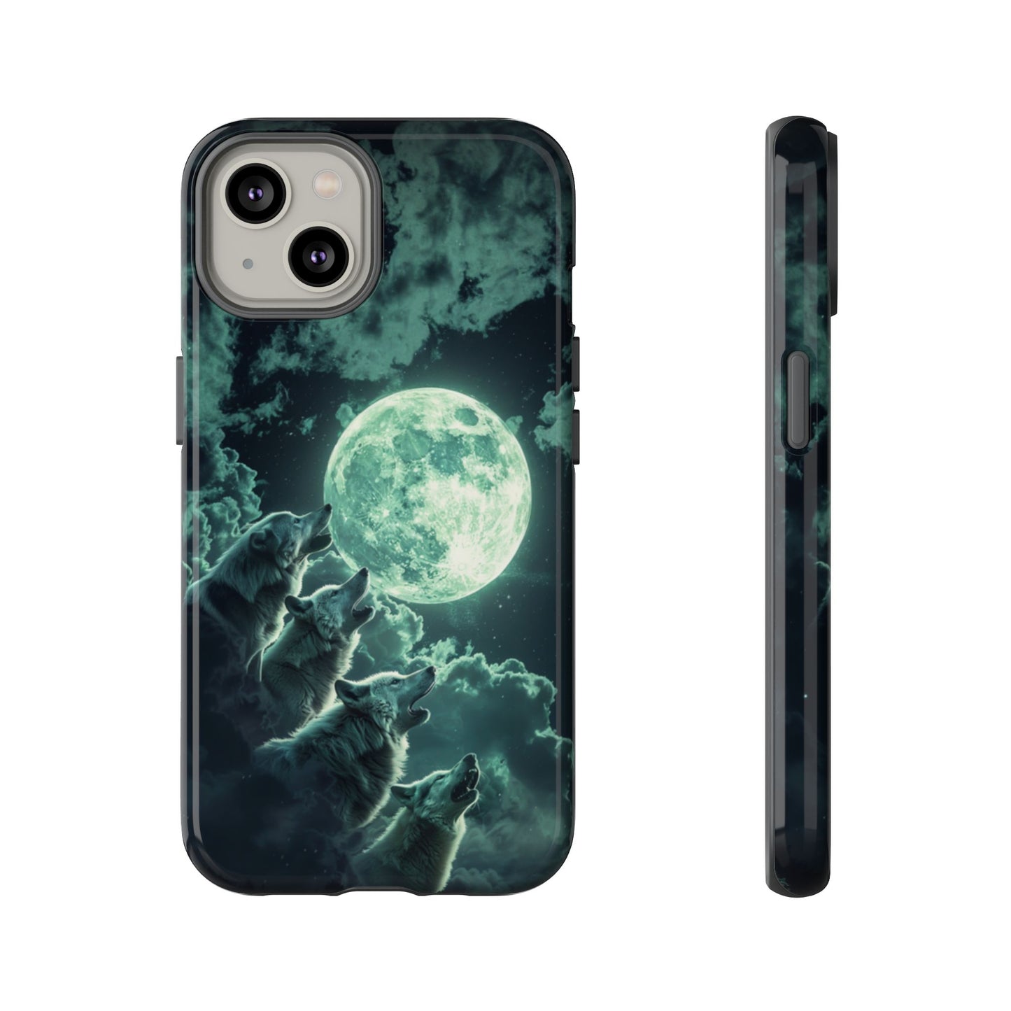 Lunar Pack: Wolves in Harmony - iPhone, Google Pixel, Samsung Galaxy