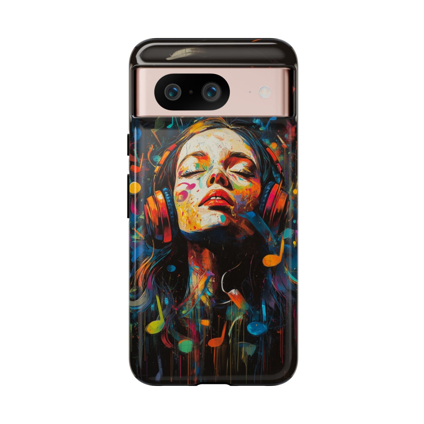 Vivid Musical Energy Graffiti Art Phone Case - iPhone, Google Pixel, Samsung Galaxy