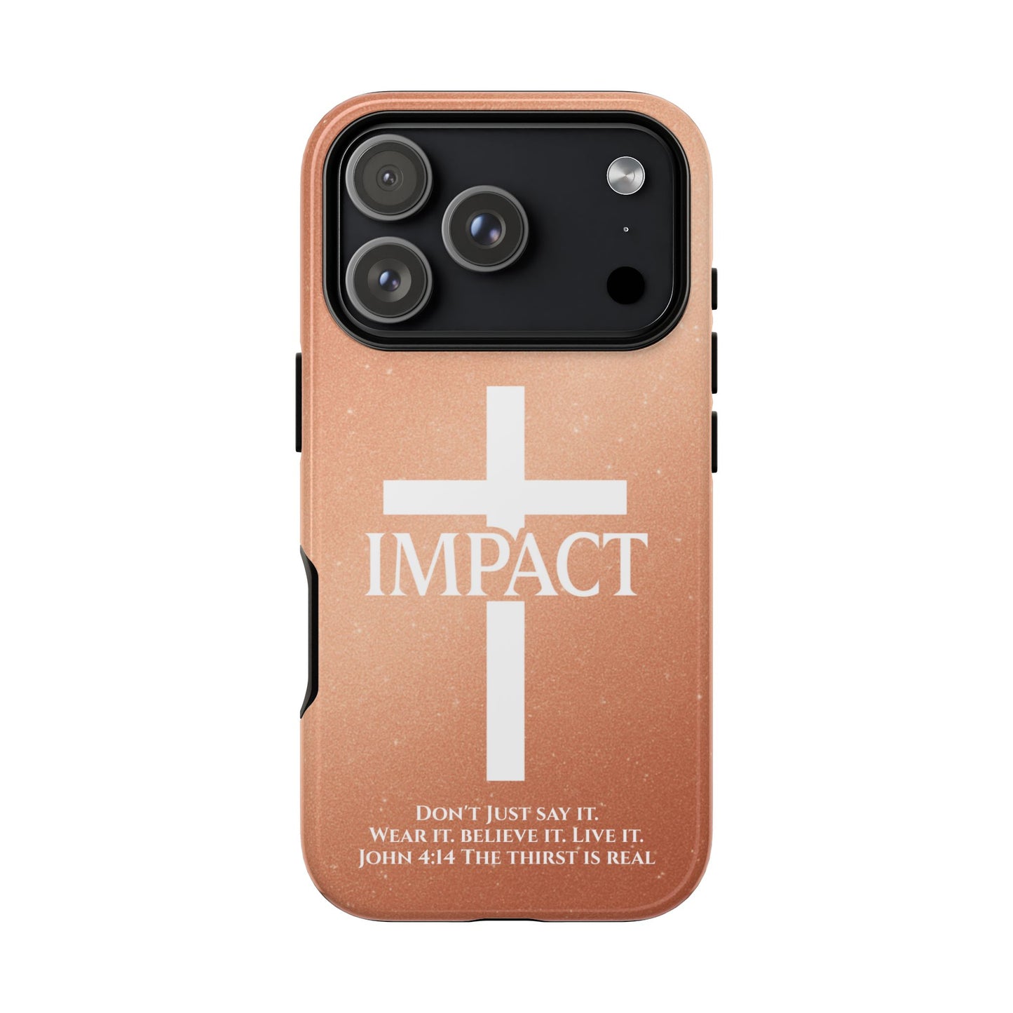 Impace Rose Gold - Tough iPhone Case