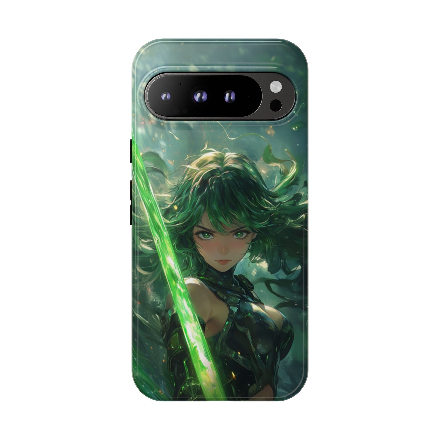 Emerald Blade Warrior – Tough Google Pixel Case
