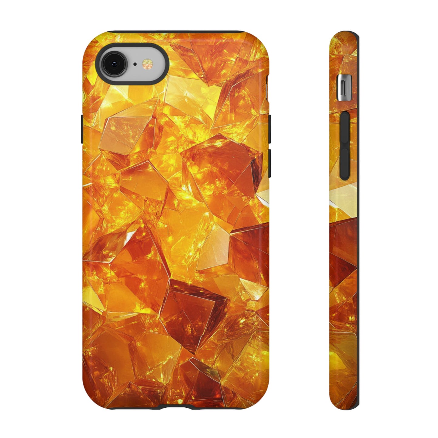 Amber Crystal Shards – Tough iPhone Case