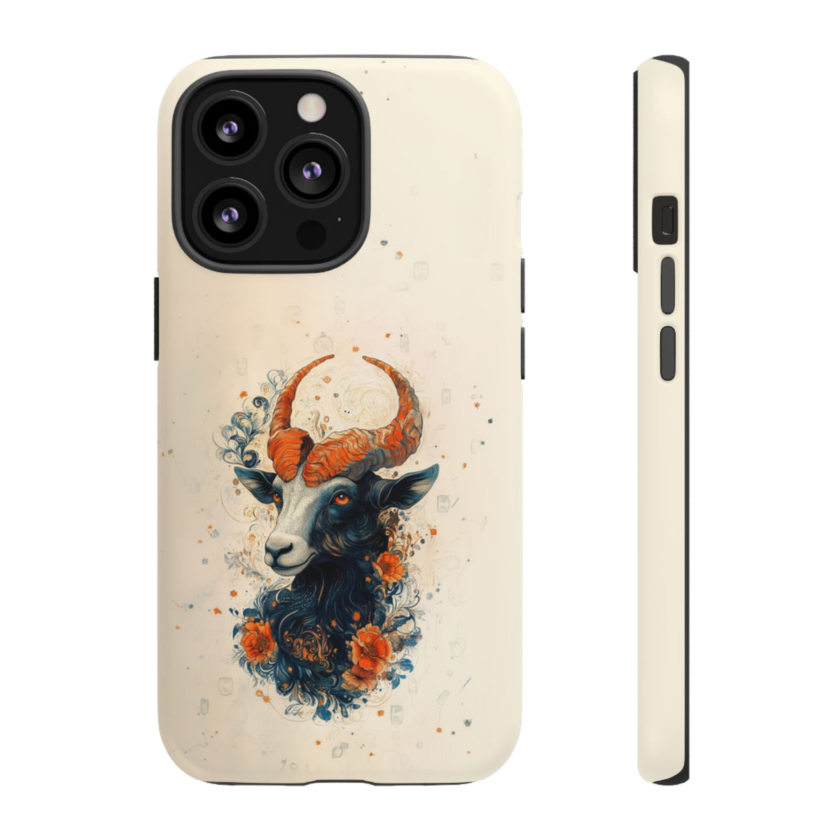 Capricorn Celestial Goat - Tough iPhone Case