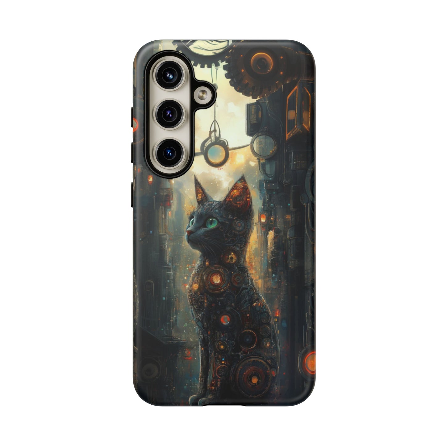 Industrial Revolution Cat Phone Case - iPhone, Google Pixel, Samsung Galaxy