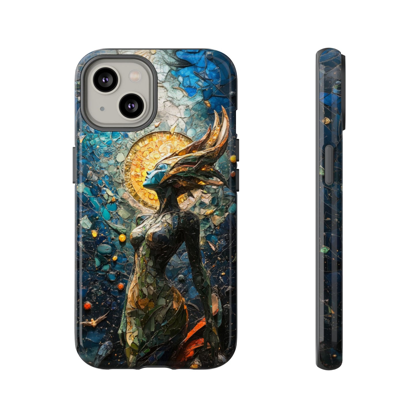 Stained Glass Goddess - Tough iPhone Case