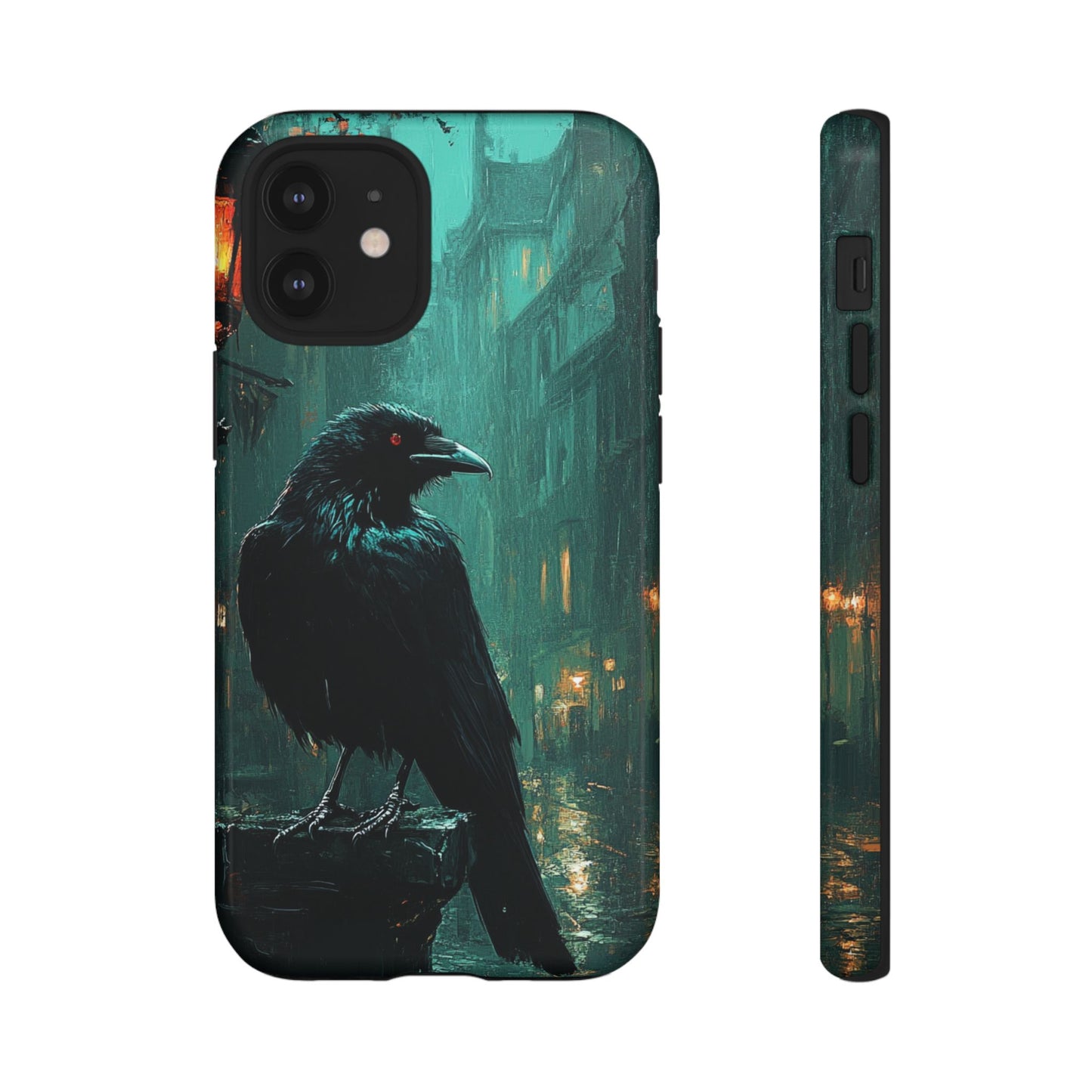 Victorian Raven - Tough iPhone Case