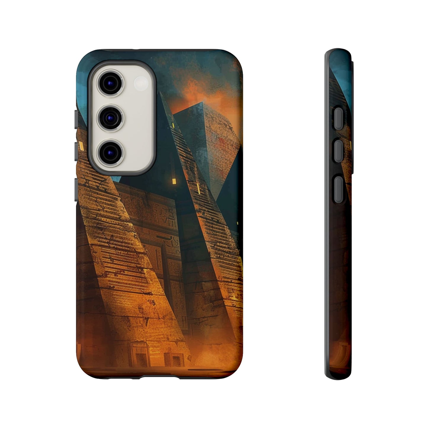 Ancient Egyptian Pyramids Sunset - Tough Samsung Galaxy Case