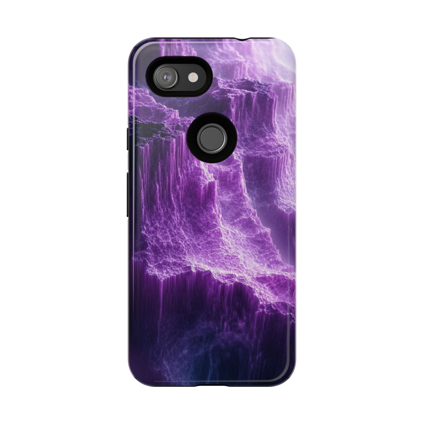 Purple Crystal Canyon - Tough Google Pixel Case