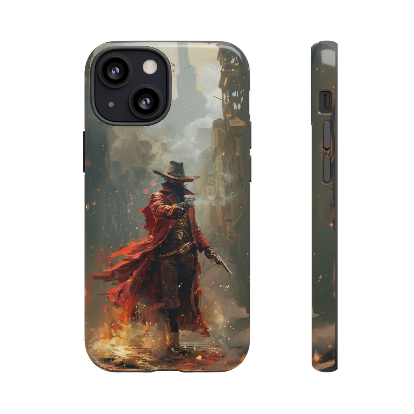 Crimson Gunslinger – Tough iPhone Case