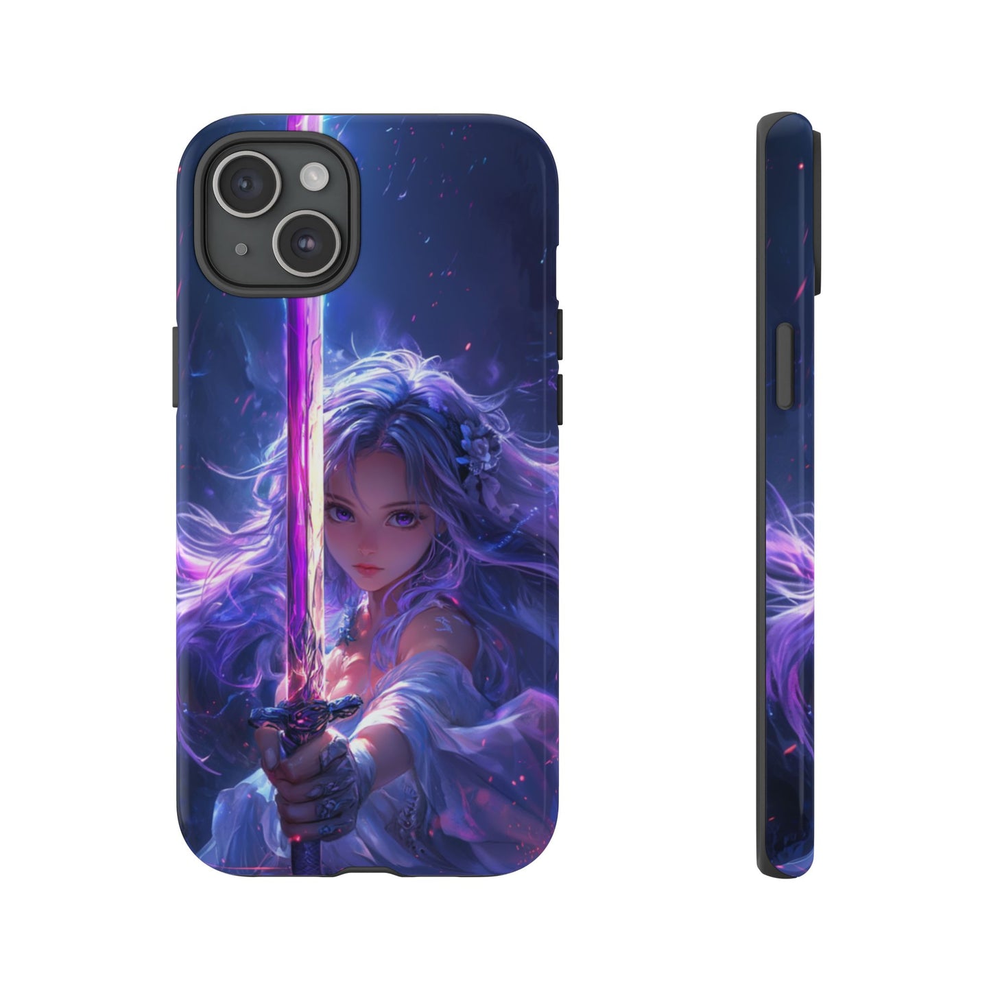 Violet Blade Warrior – Tough iPhone Case