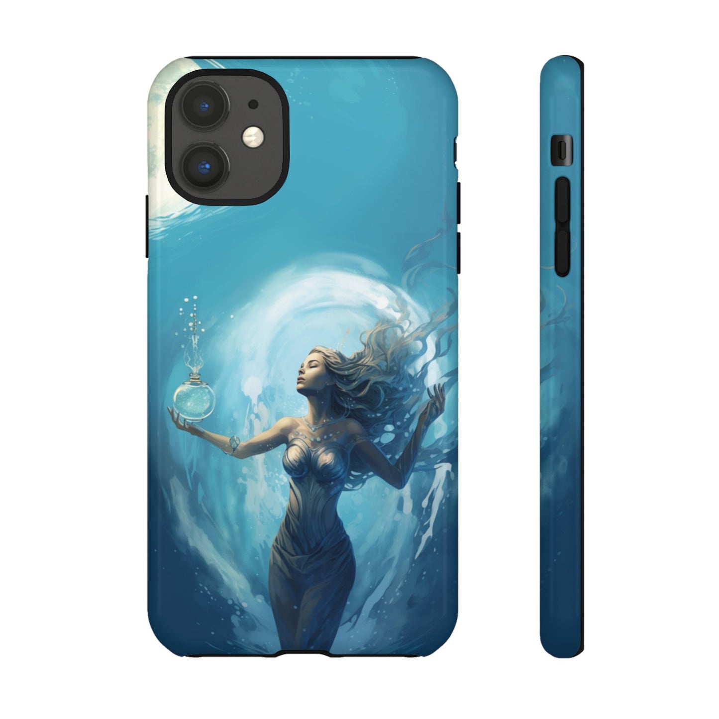Aquarius Lunar Water Bearer Phone Case – iPhone, Google Pixel, Samsung Galaxy