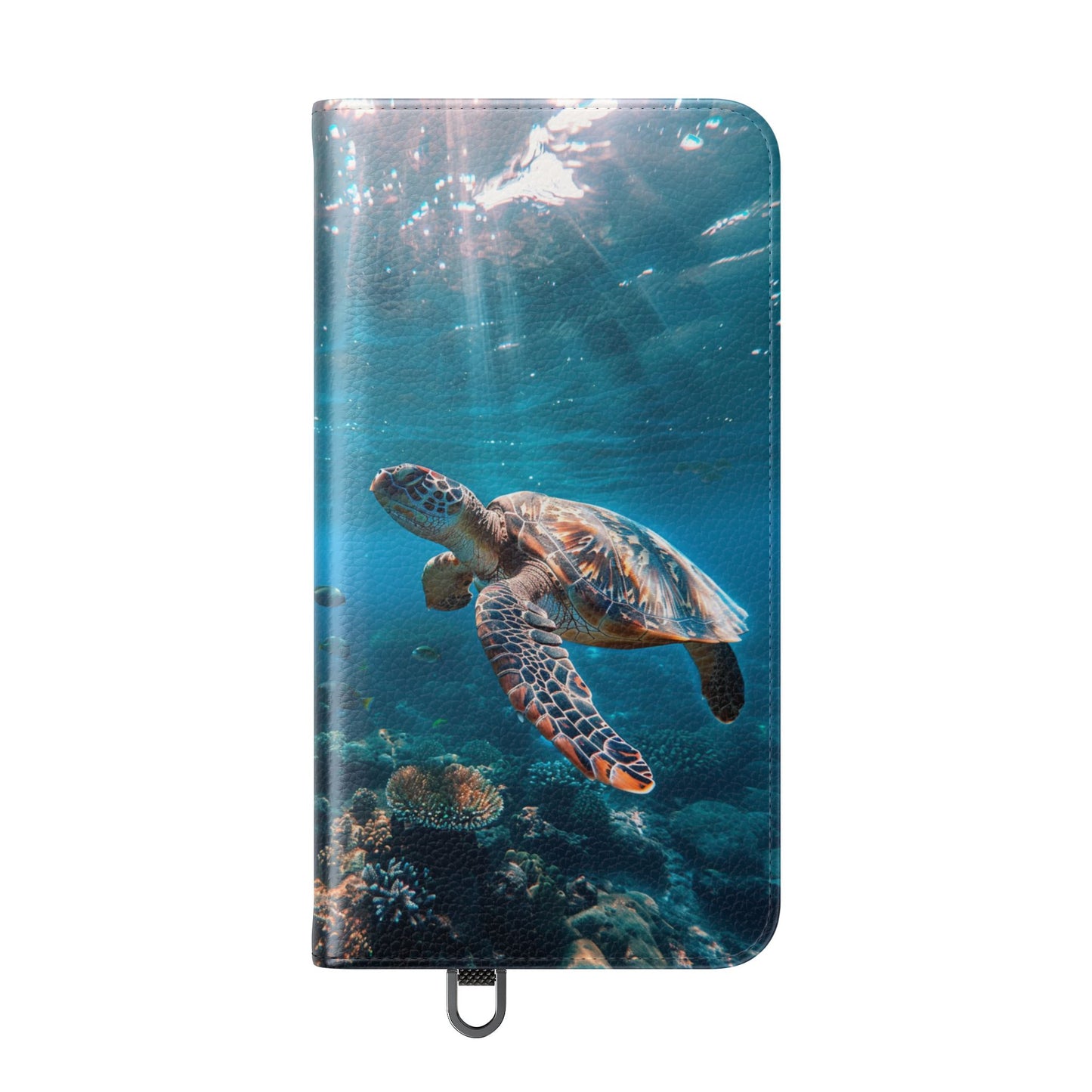 Ocean Guardian Sea Turtle - Wallet Flip Case