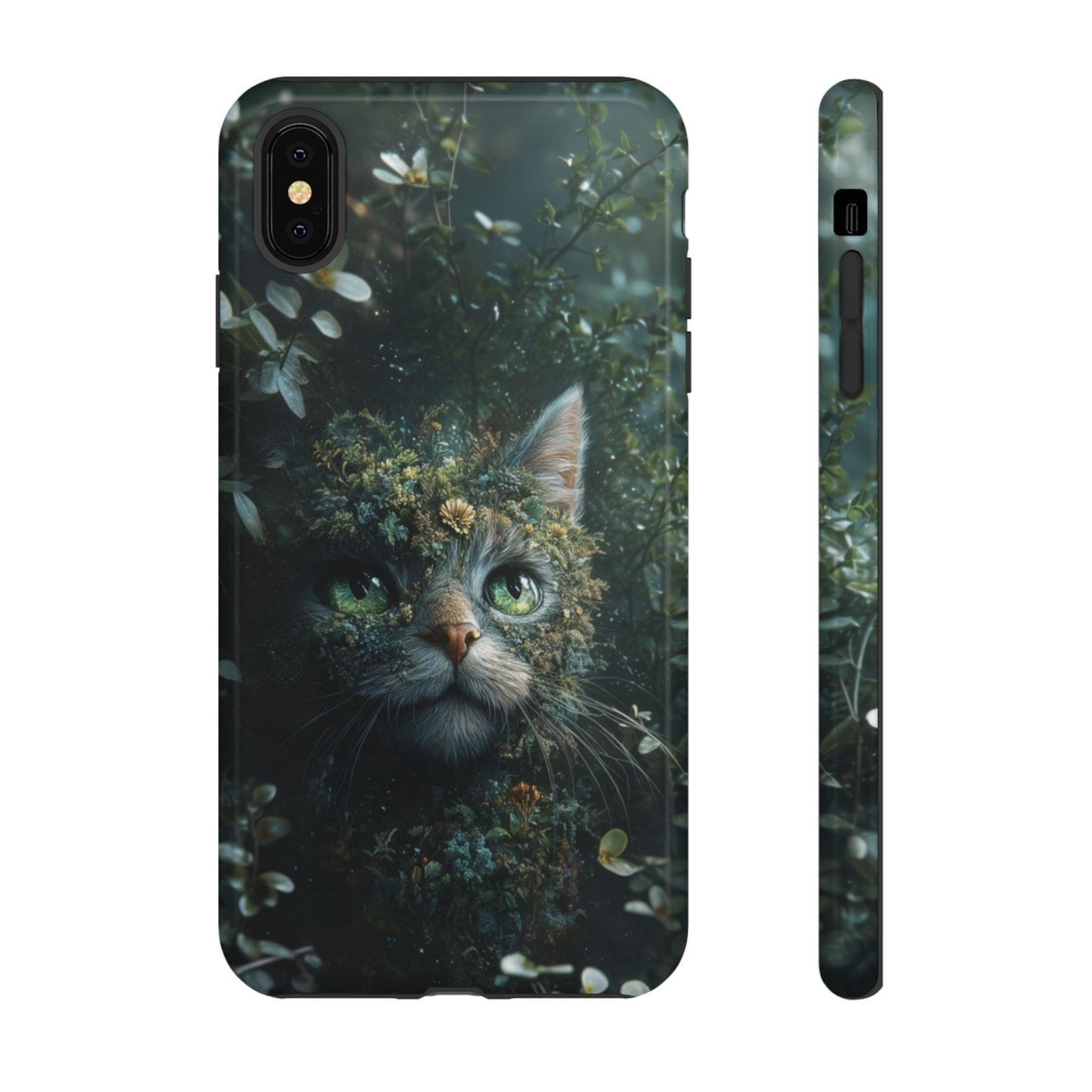 Forest Fantasy Cat Phone Case – iPhone, Google Pixel, Samsung Galaxy