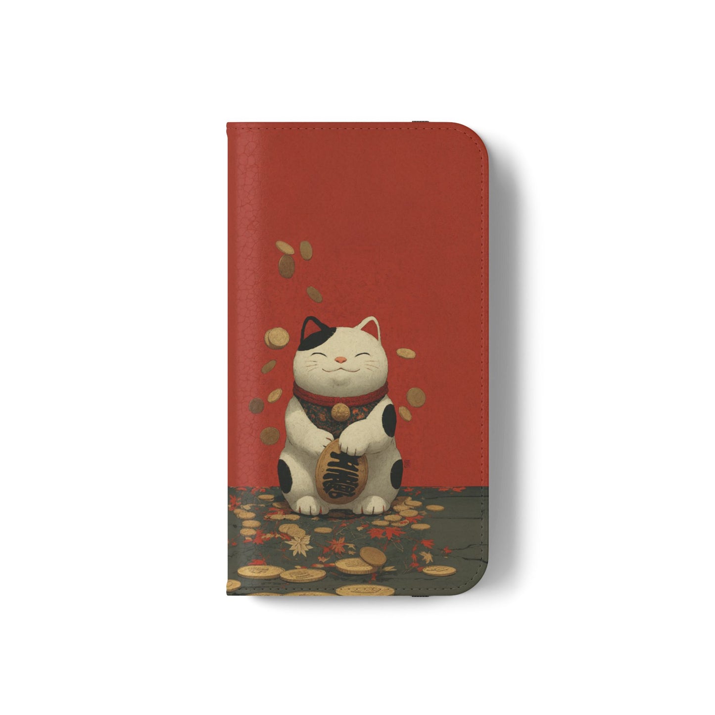 Lucky Cat - Wallet Flip Case