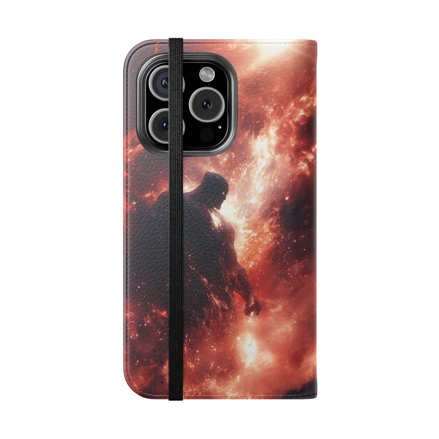 Cosmic Inferno Titan - Wallet Flip Case