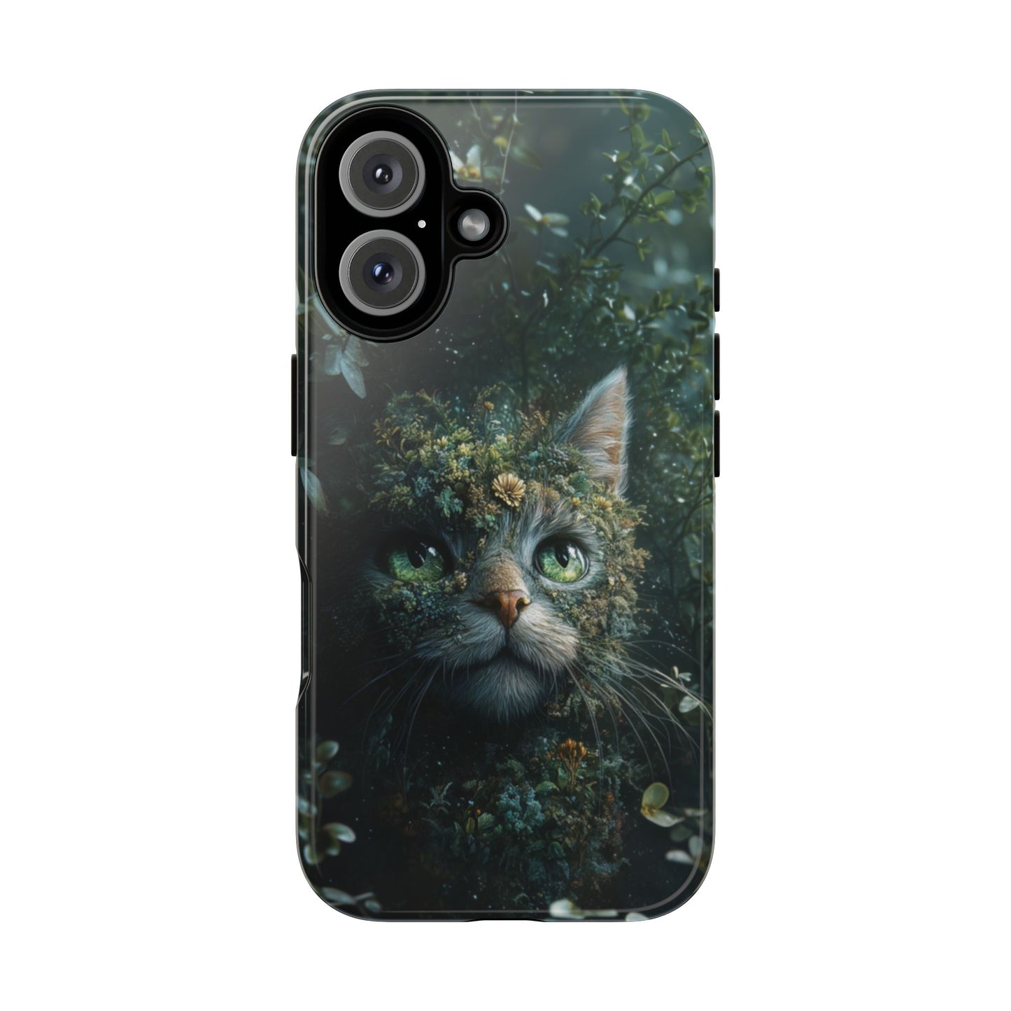 Forest Fantasy Cat Phone Case – iPhone, Google Pixel, Samsung Galaxy