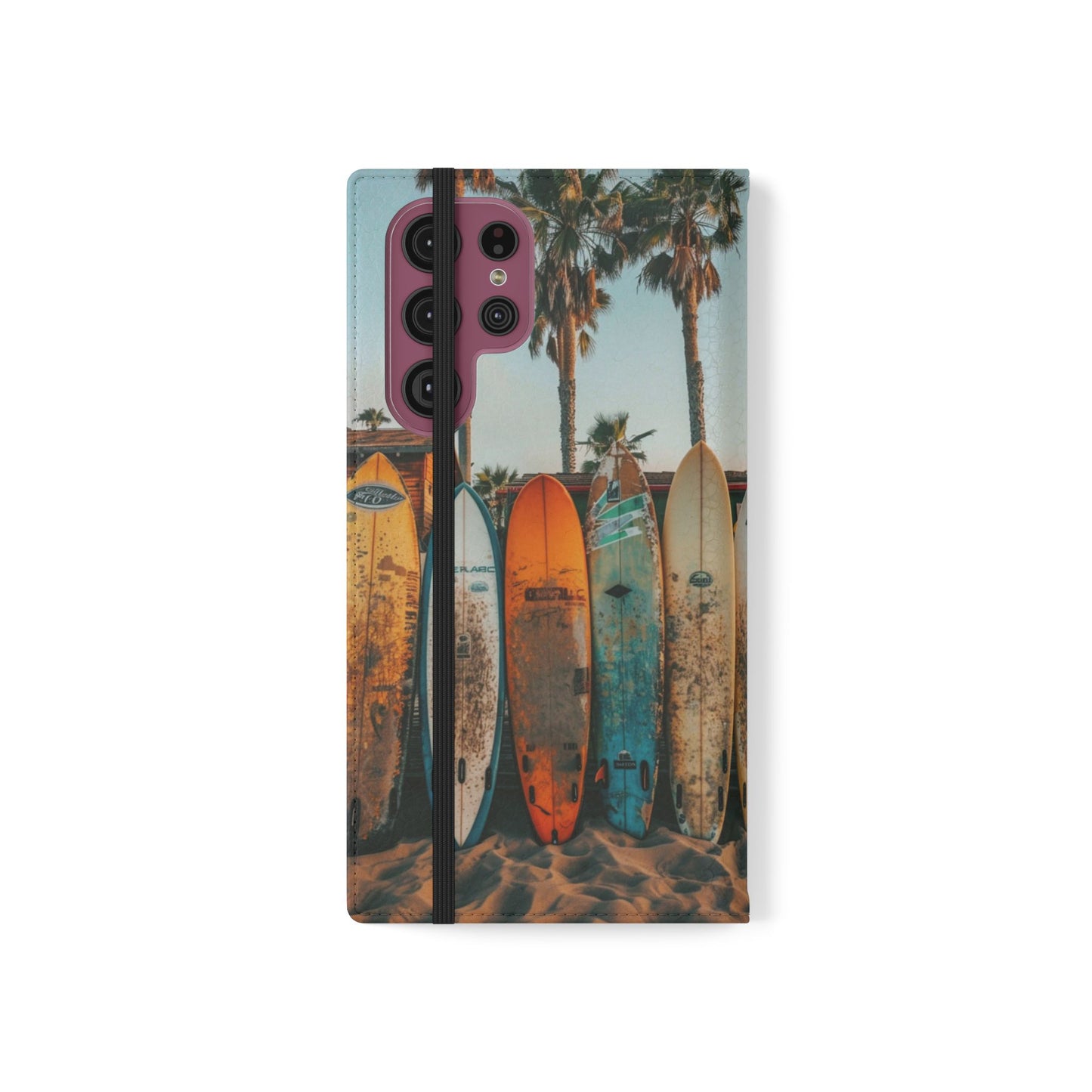 Beach Surfboards - Wallet Flip Case