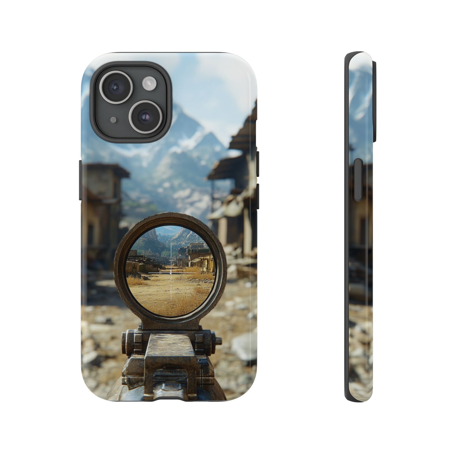 Desert Sniper Focus - Tough iPhone Case