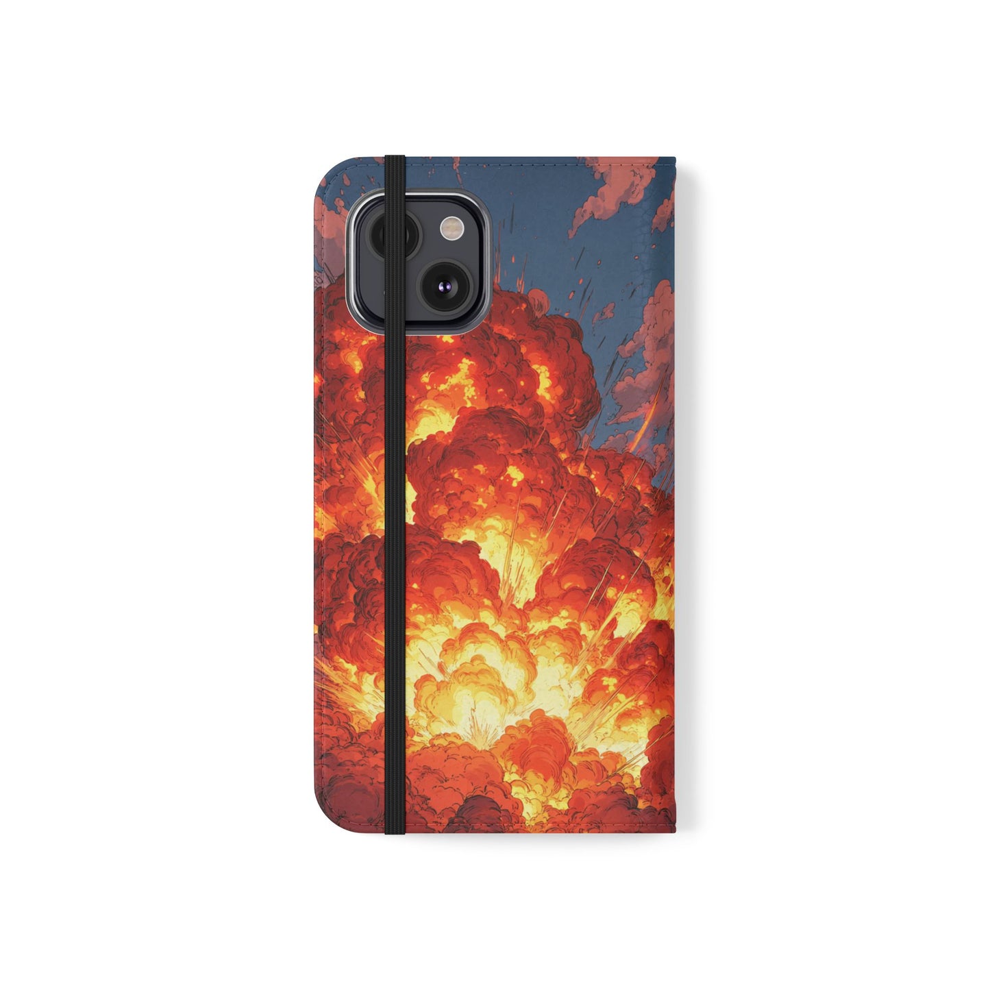 Comic Explosion - Wallet Flip Case