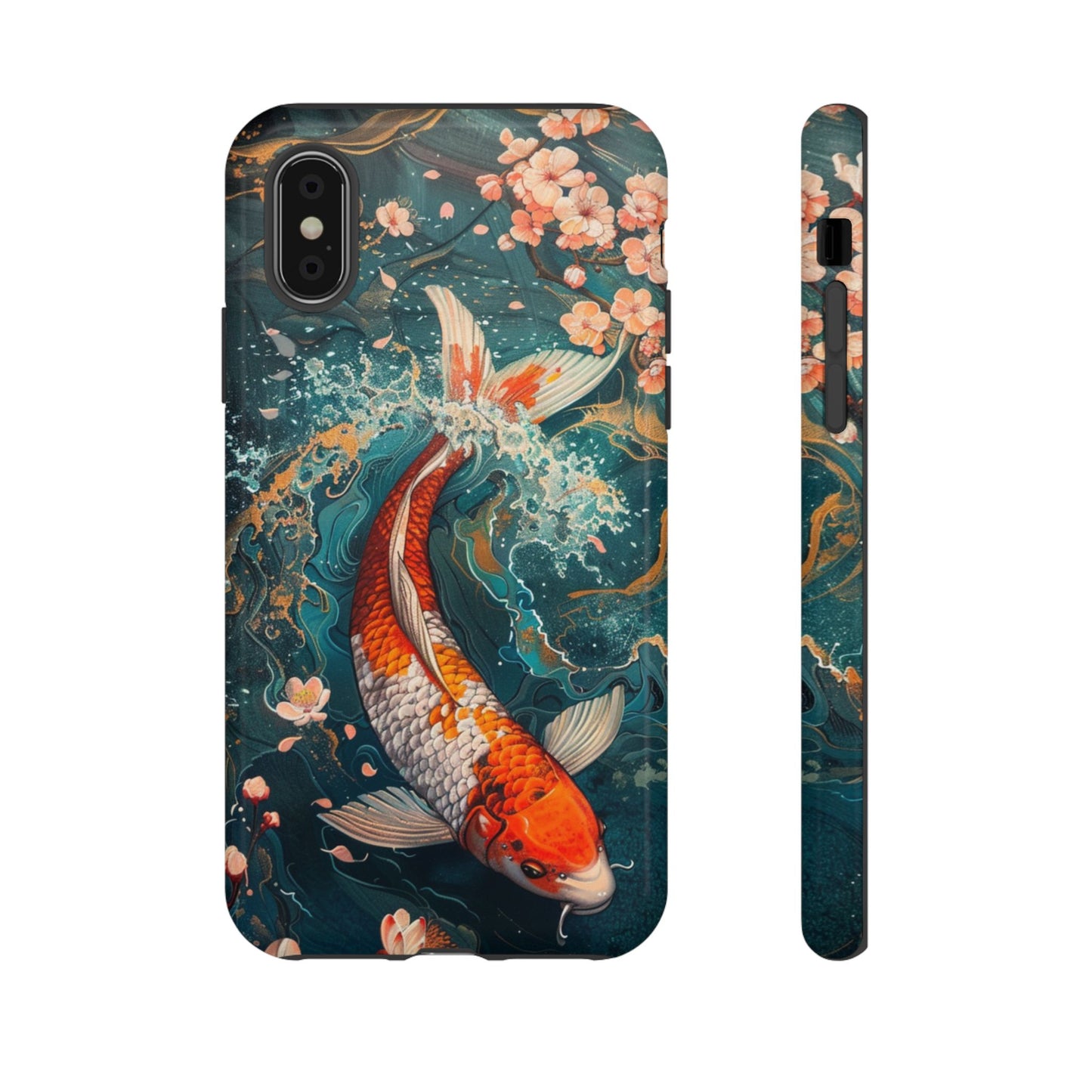 Koi Zen Garden - Tough iPhone Case