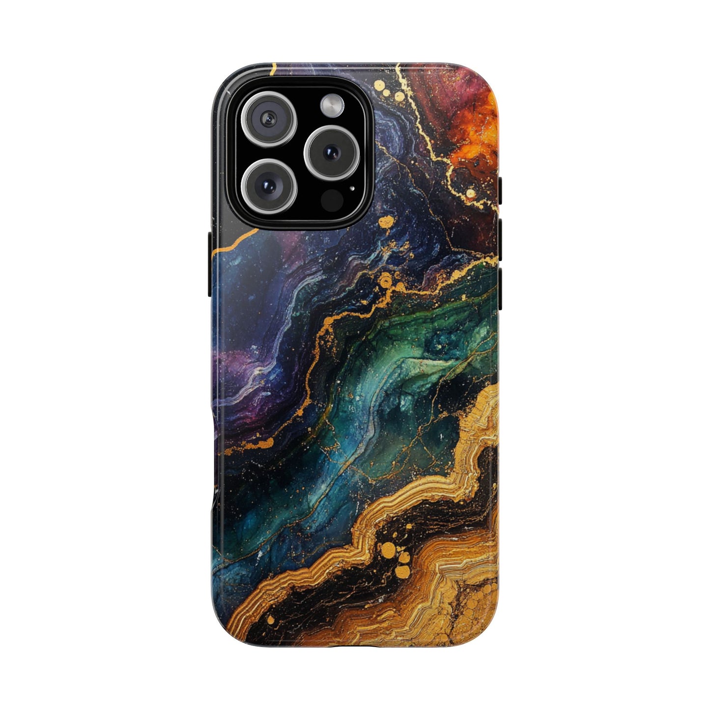Cosmic Agate Veins – Tough iPhone Case