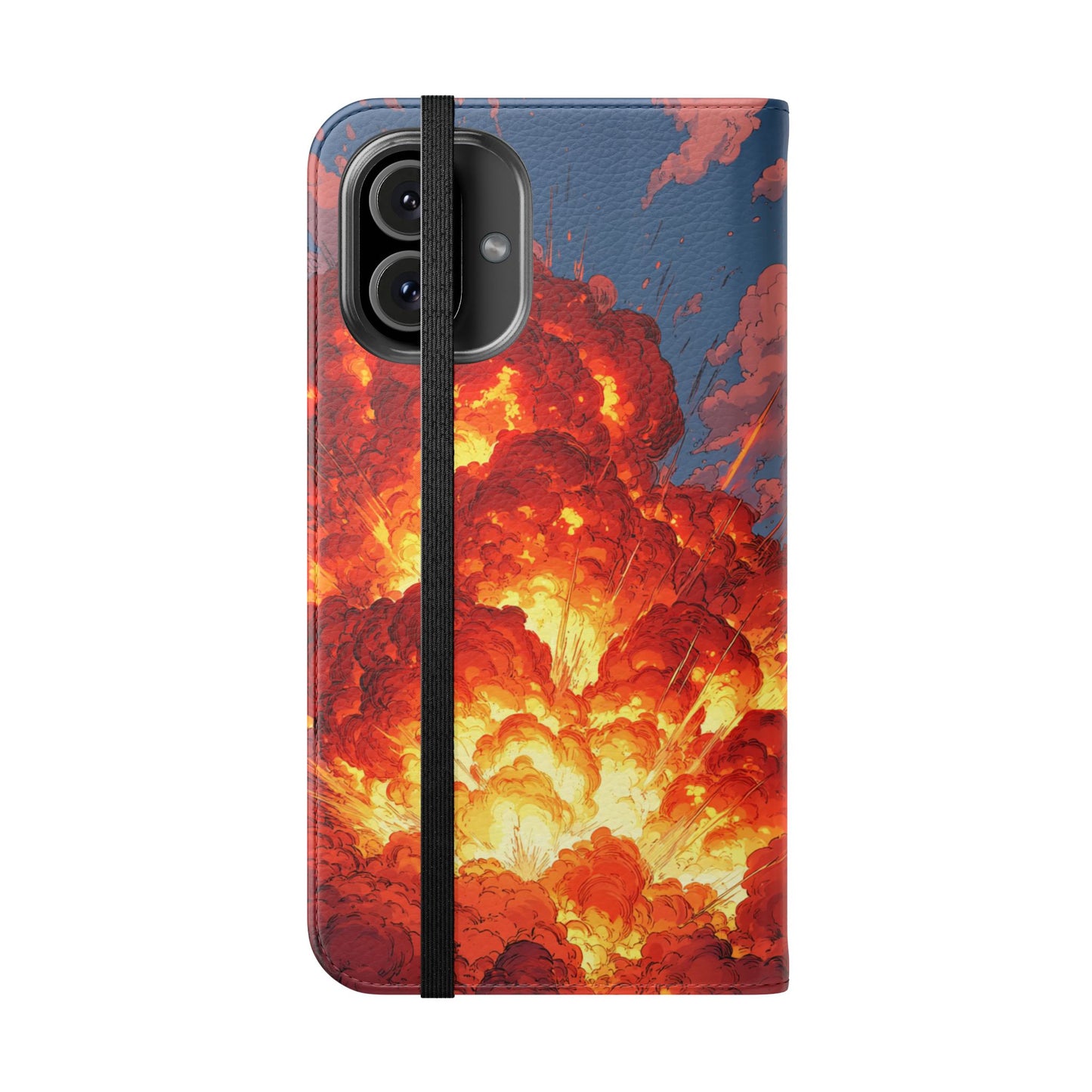 Comic Explosion - Wallet Flip Case